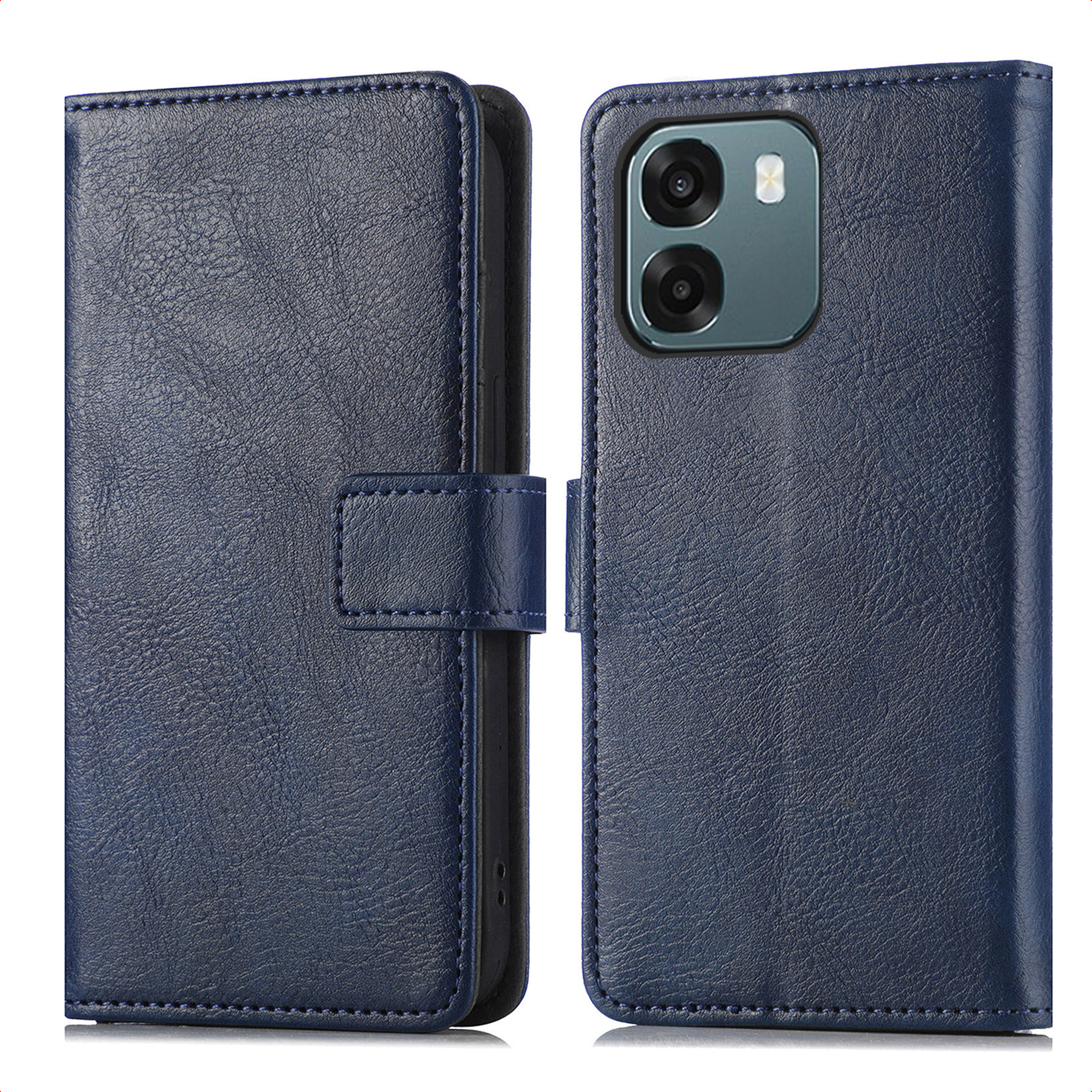imoshion Luxe Bookcase voor de Oppo A6 (5G) - Donkerblauw