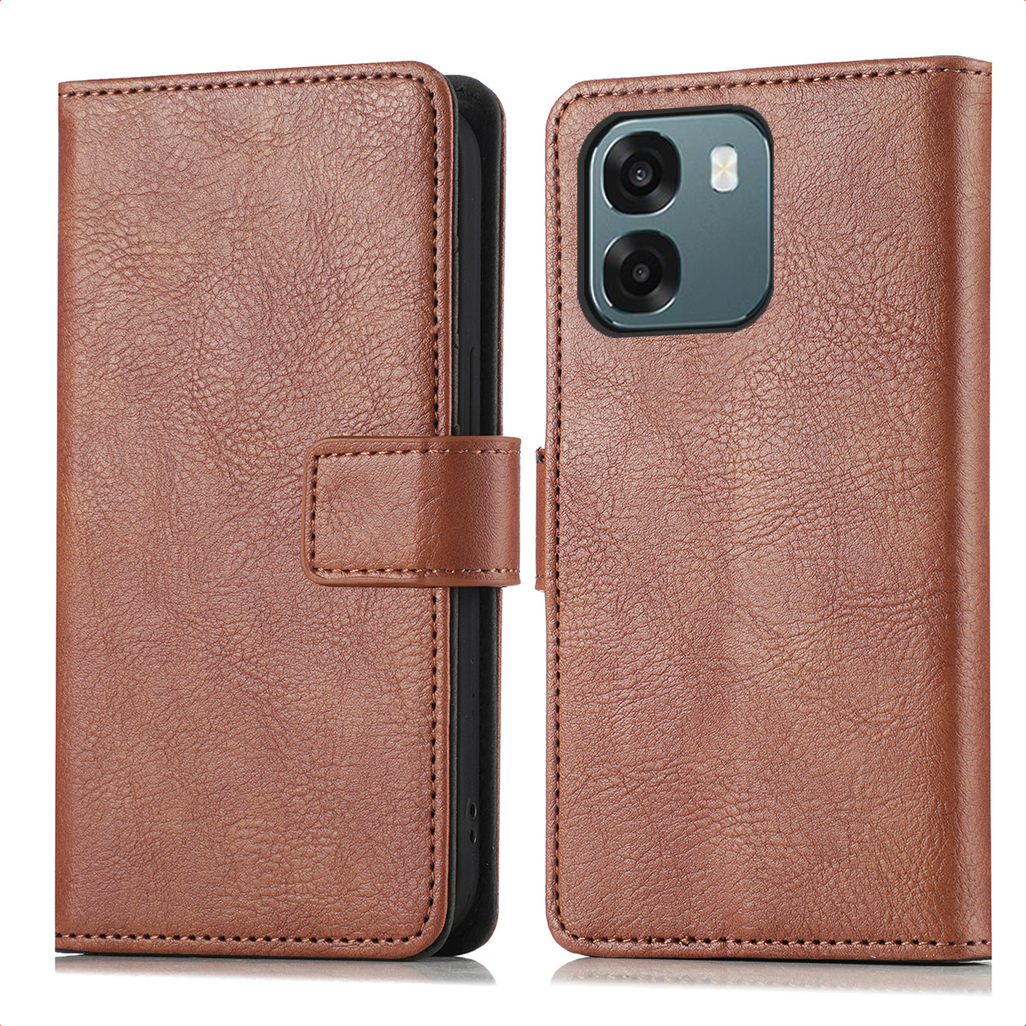imoshion Luxe Bookcase voor de Oppo A6 (5G) - Bruin