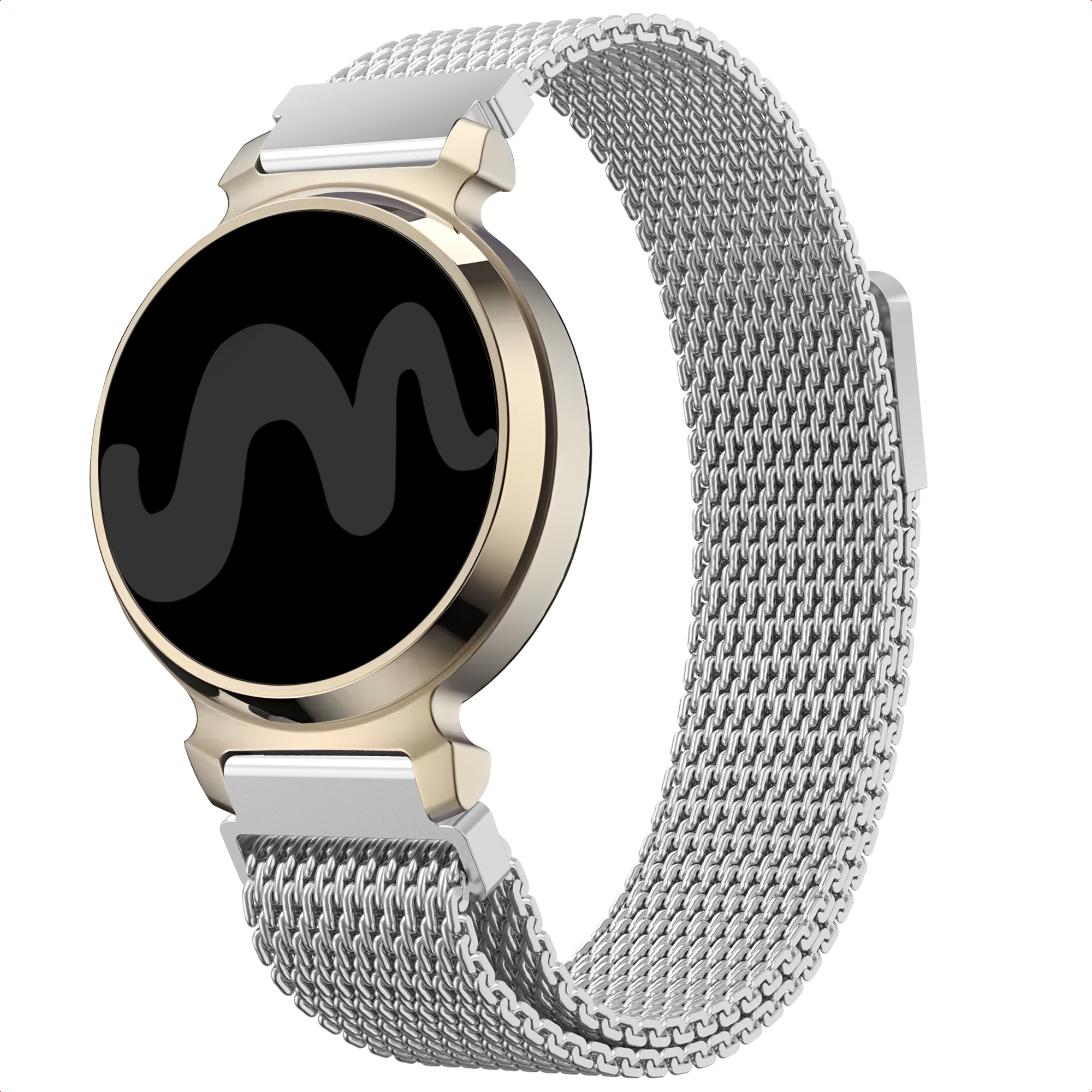 imoshion Bracelet magnétique milanais Garmin Lily 2 - Argent