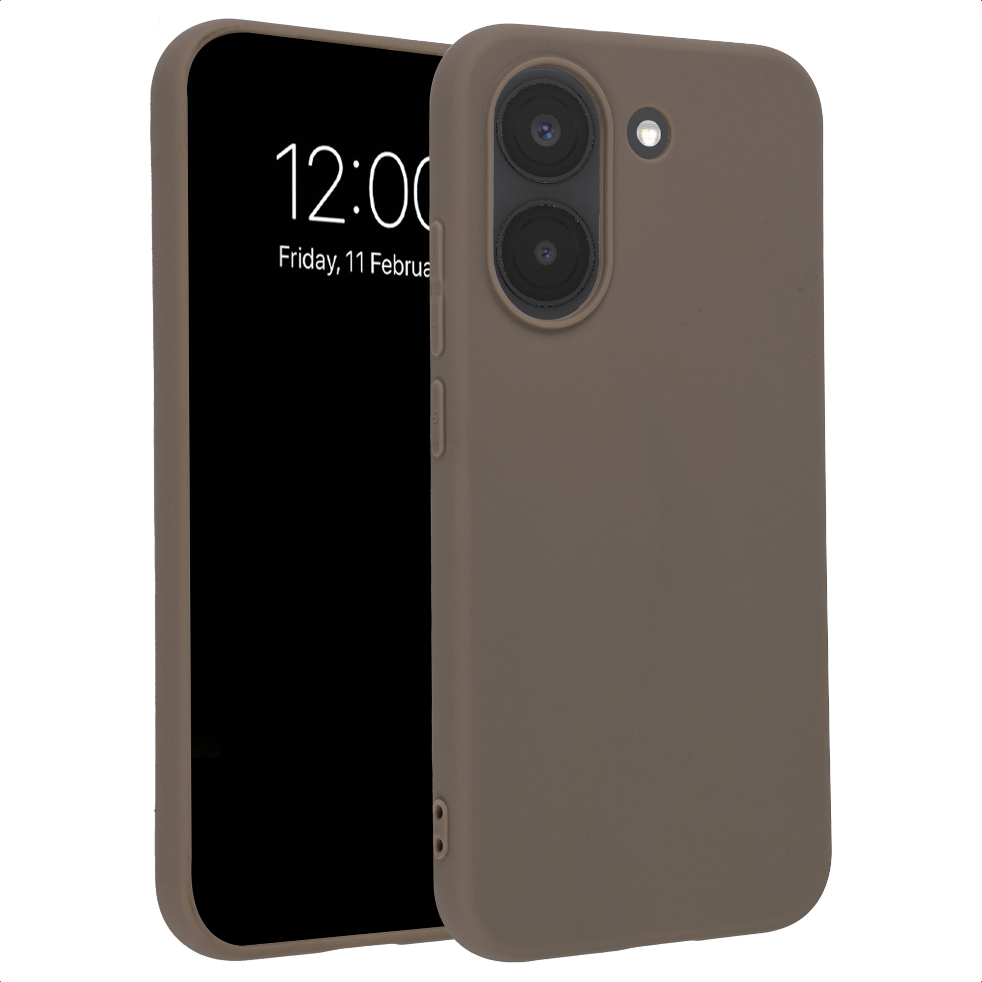 imoshion Coque Couleur Xiaomi Poco X8 Pro - Marron