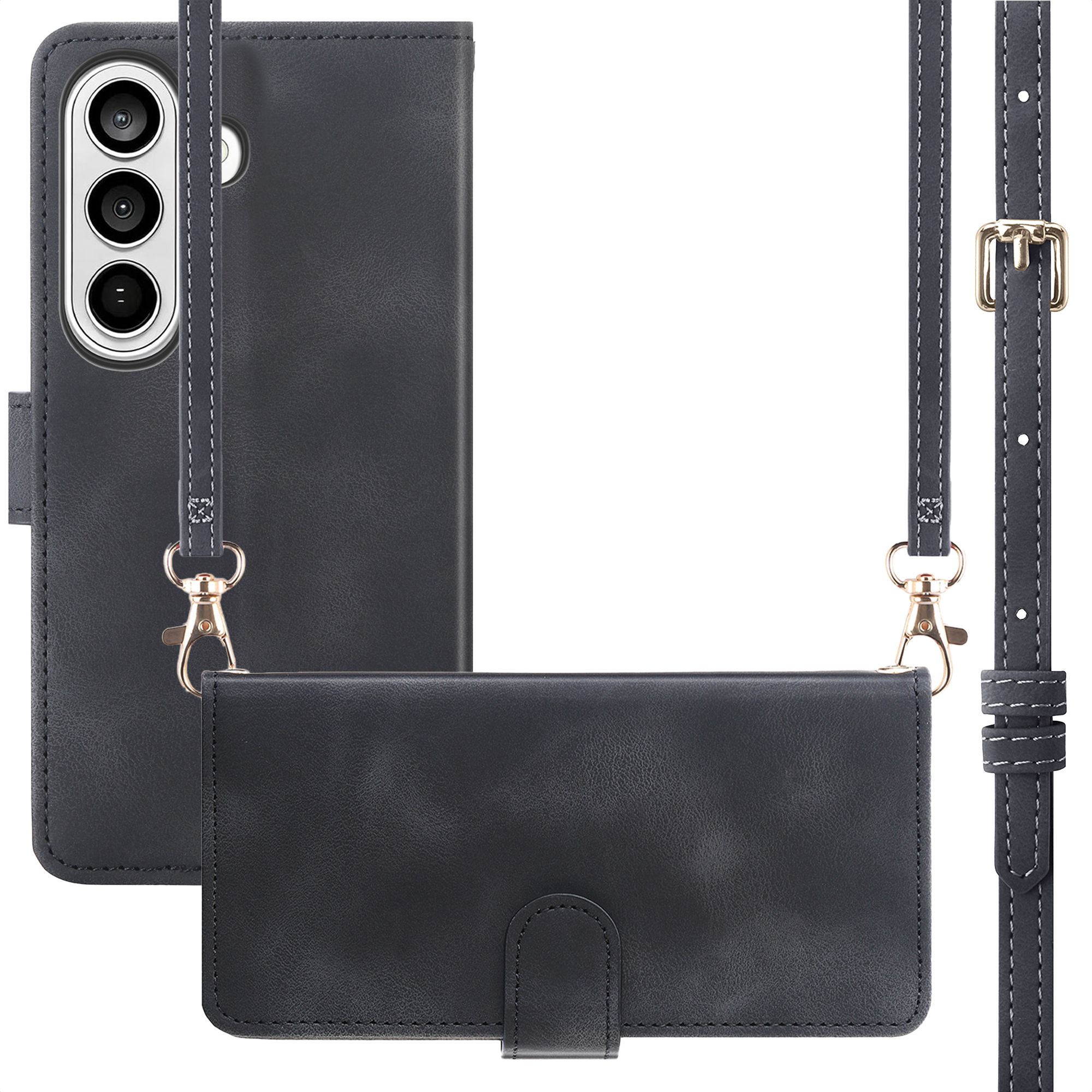 imoshion Bookcase met koord voor de Samsung Galaxy A27 (5G) - Zwart