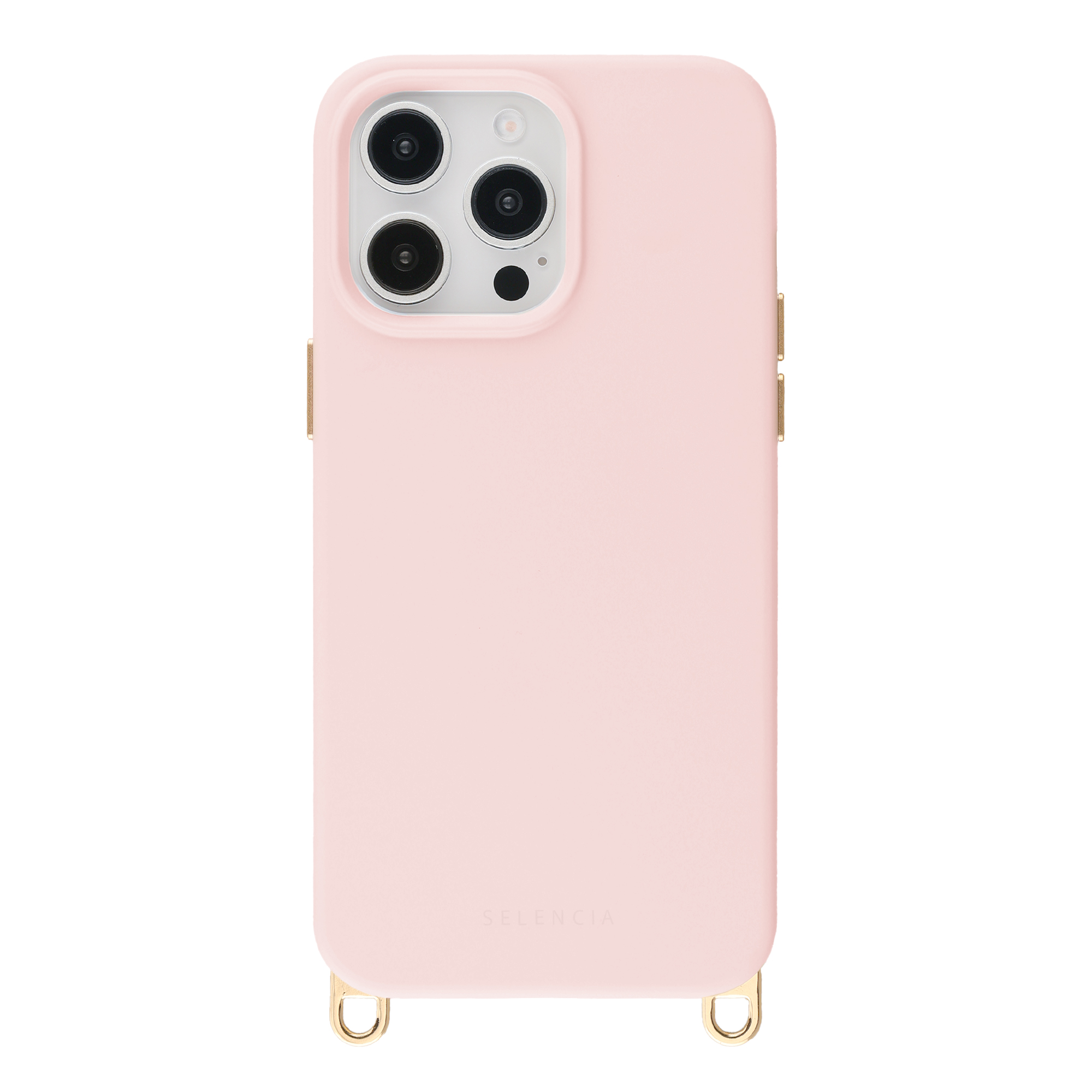 Selencia Rivièra MagSafe Backcover met afneembare haakjes voor de Apple iPhone 13 Pro - Sorbet Pink