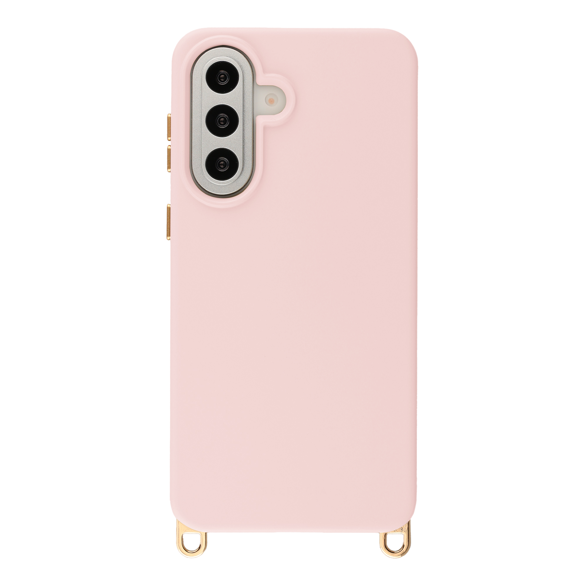 Selencia Rivièra MagSafe Backcover met afneembare haakjes voor de Samsung Galaxy A57 (5G) - Sorbet Pink