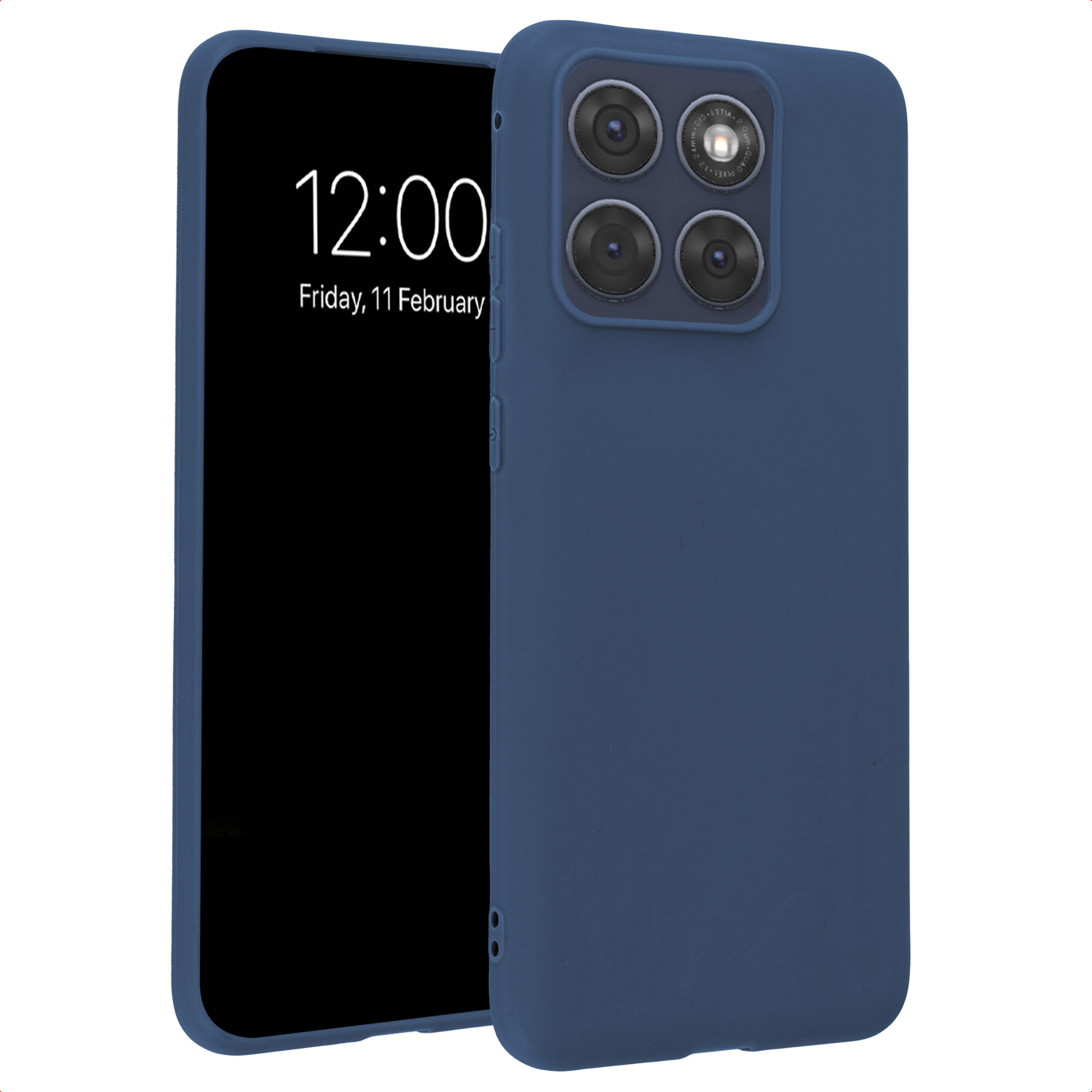 imoshion Coque Couleur Motorola Edge 70 Fusion - Bleu foncé