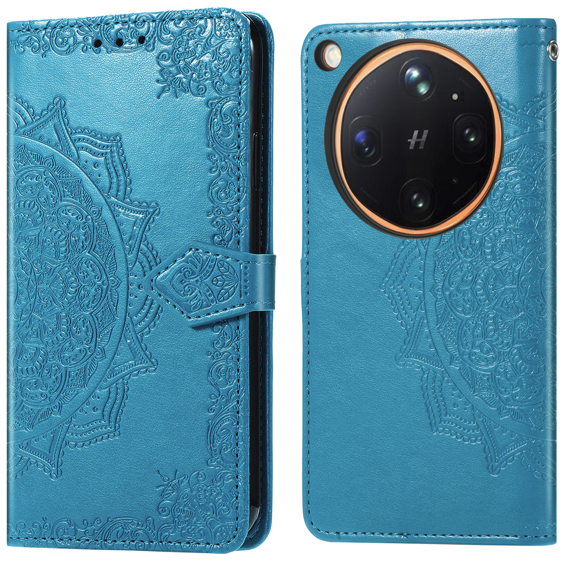 imoshion Mandala Bookcase voor de Oppo Find X9 Ultra - Turquoise