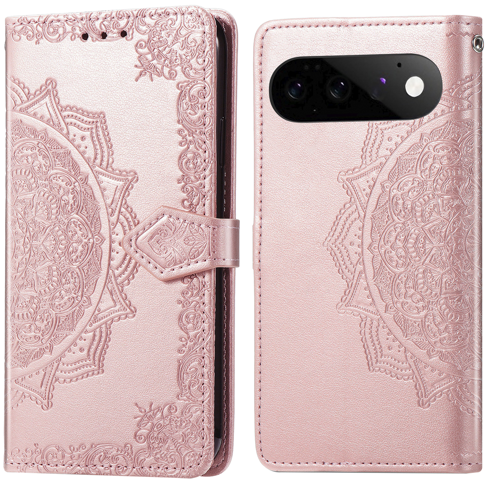 imoshion Mandala Bookcase voor de Google Pixel 11 Pro - Rose Gold