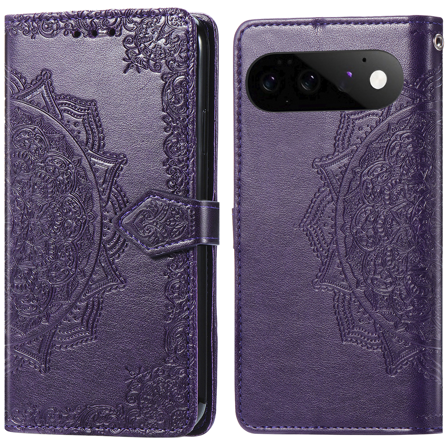 imoshion Mandala Bookcase voor de Google Pixel 11 Pro - Paars