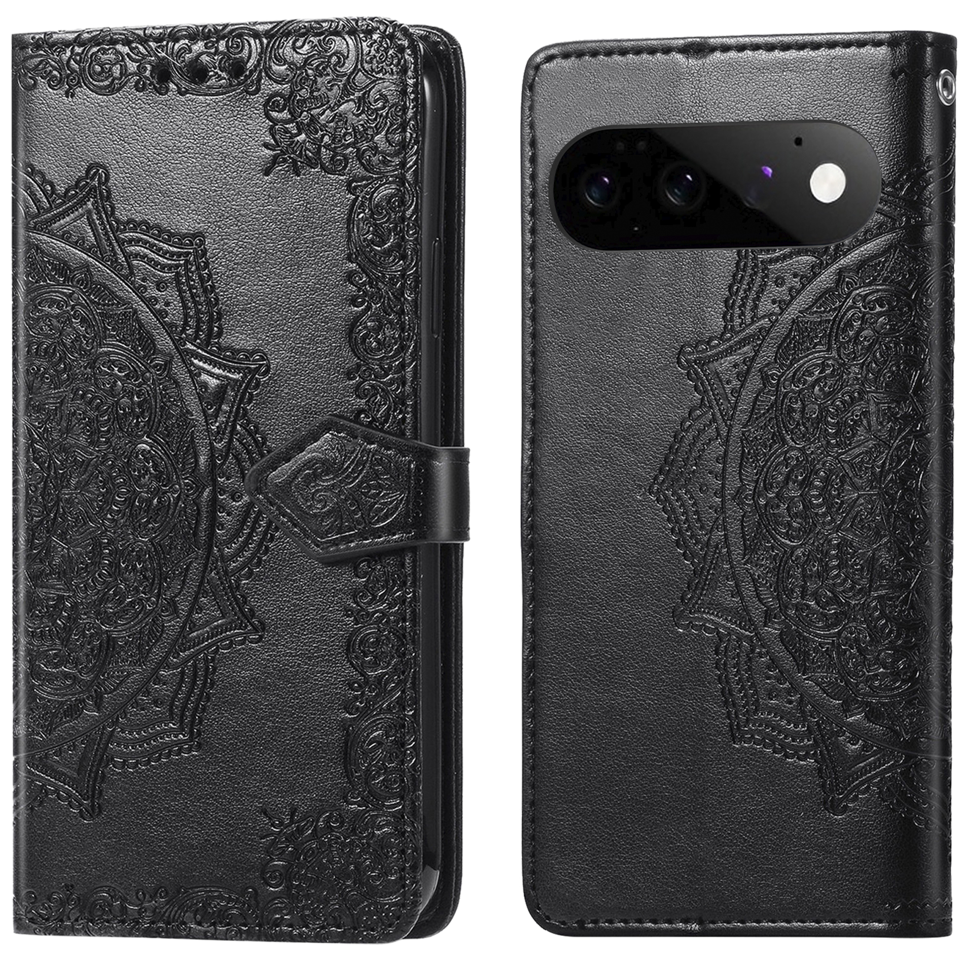 imoshion Mandala Bookcase voor de Google Pixel 11 Pro - Zwart