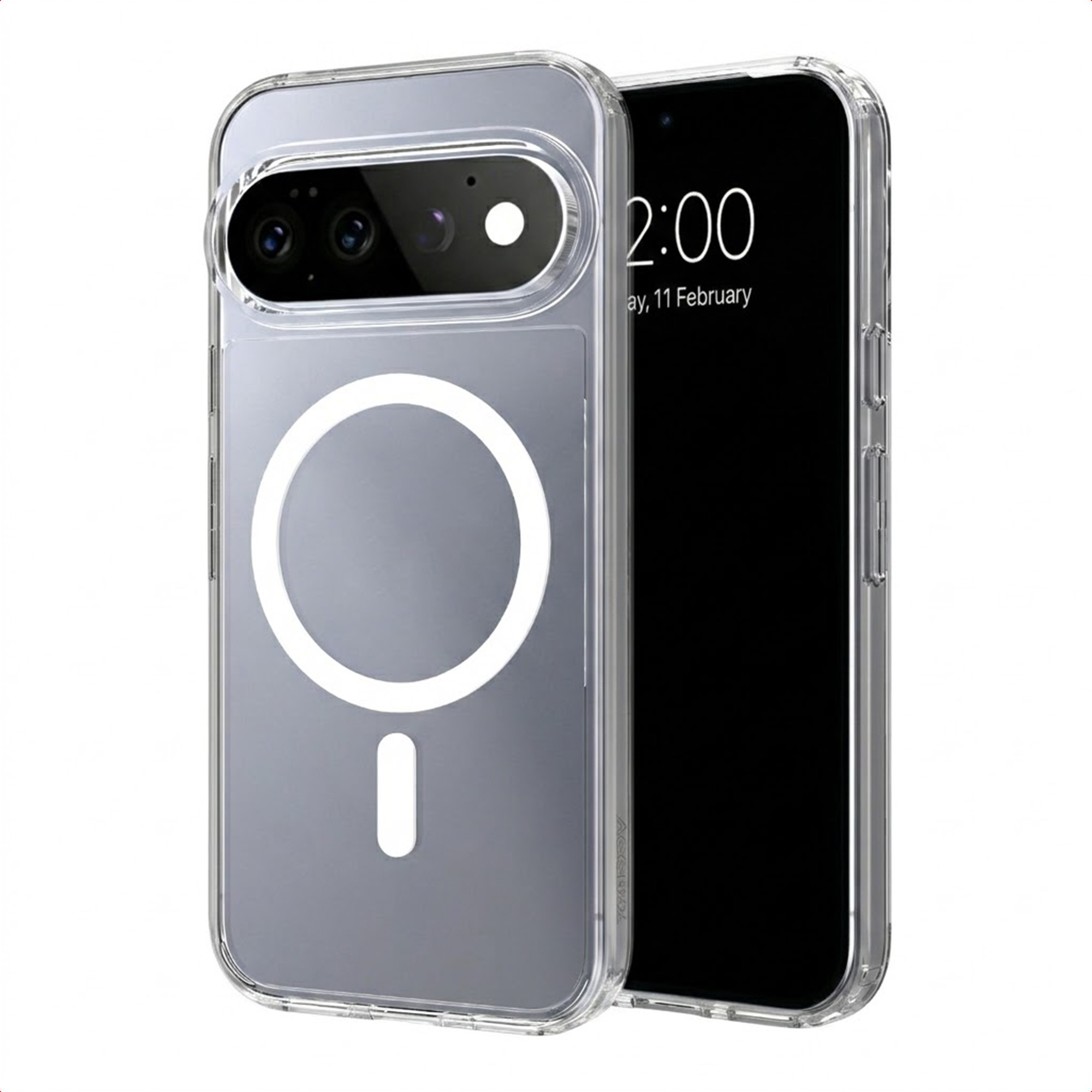 Accezz Coque arrière Xtreme Impact avec MagSafe Google Pixel 11 Pro - Transparent