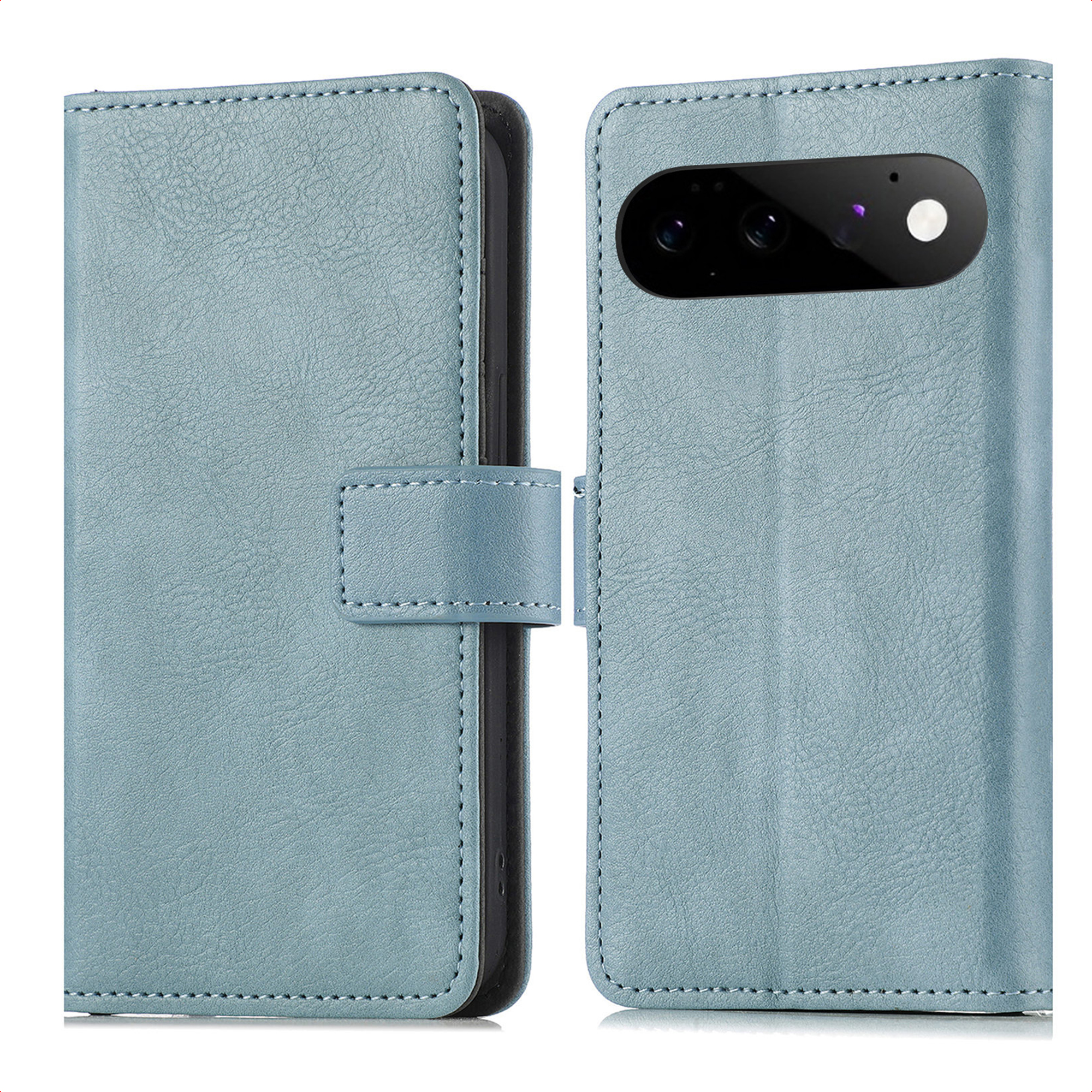 imoshion Hoesje - Geschikt voor Google Pixel 11 / 11 Pro - Luxe Bookcase - Lichtblauw