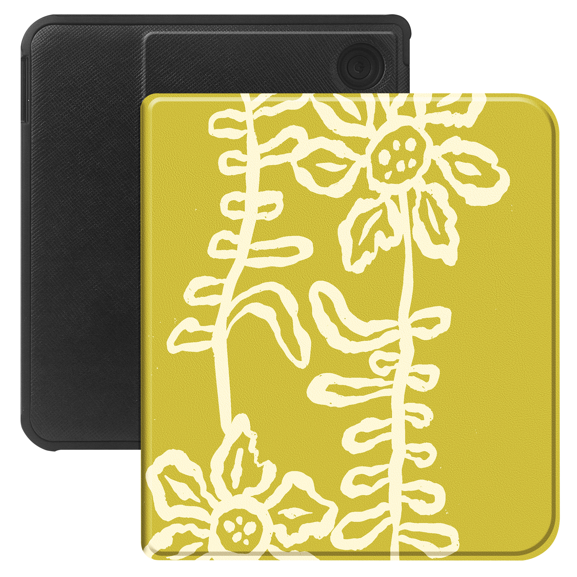 Selencia Vivid Bookcase voor de Kobo Libra Colour / Libra 2 - Chalky Bloom