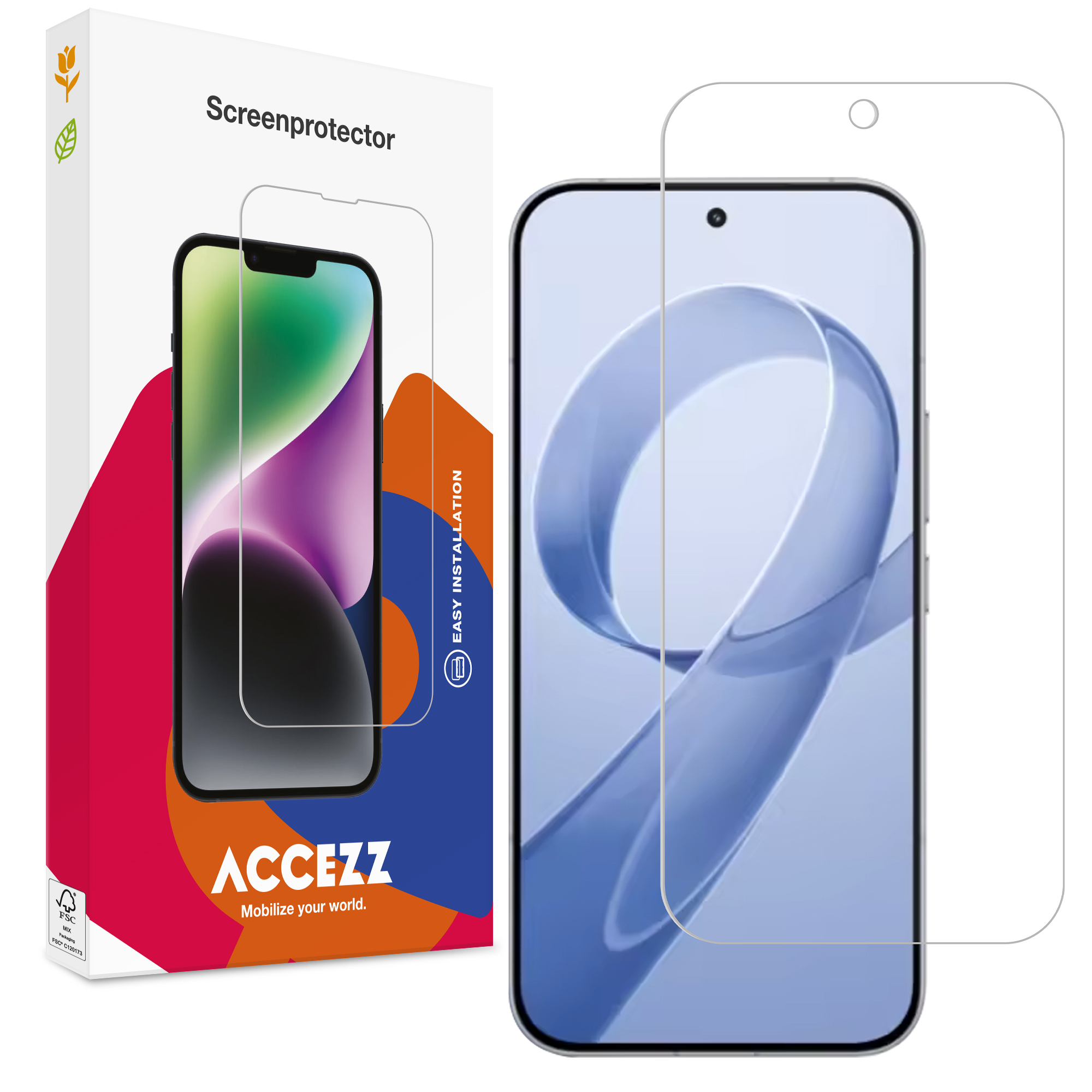 Accezz Protection d'écran en verre trempé Xiaomi 17T