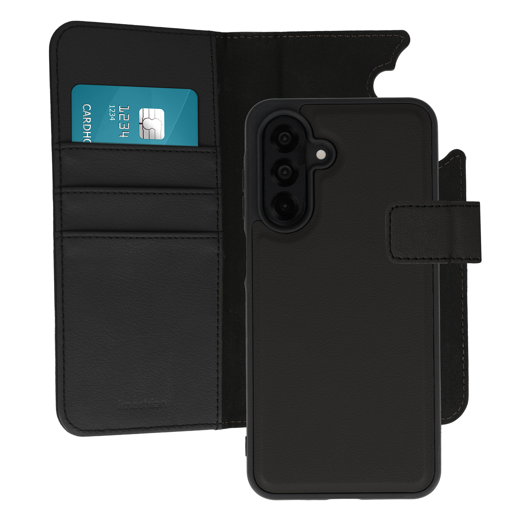 imoshion Uitneembare 2-in-1 Luxe Bookcase voor de Samsung Galaxy A26 - Zwart