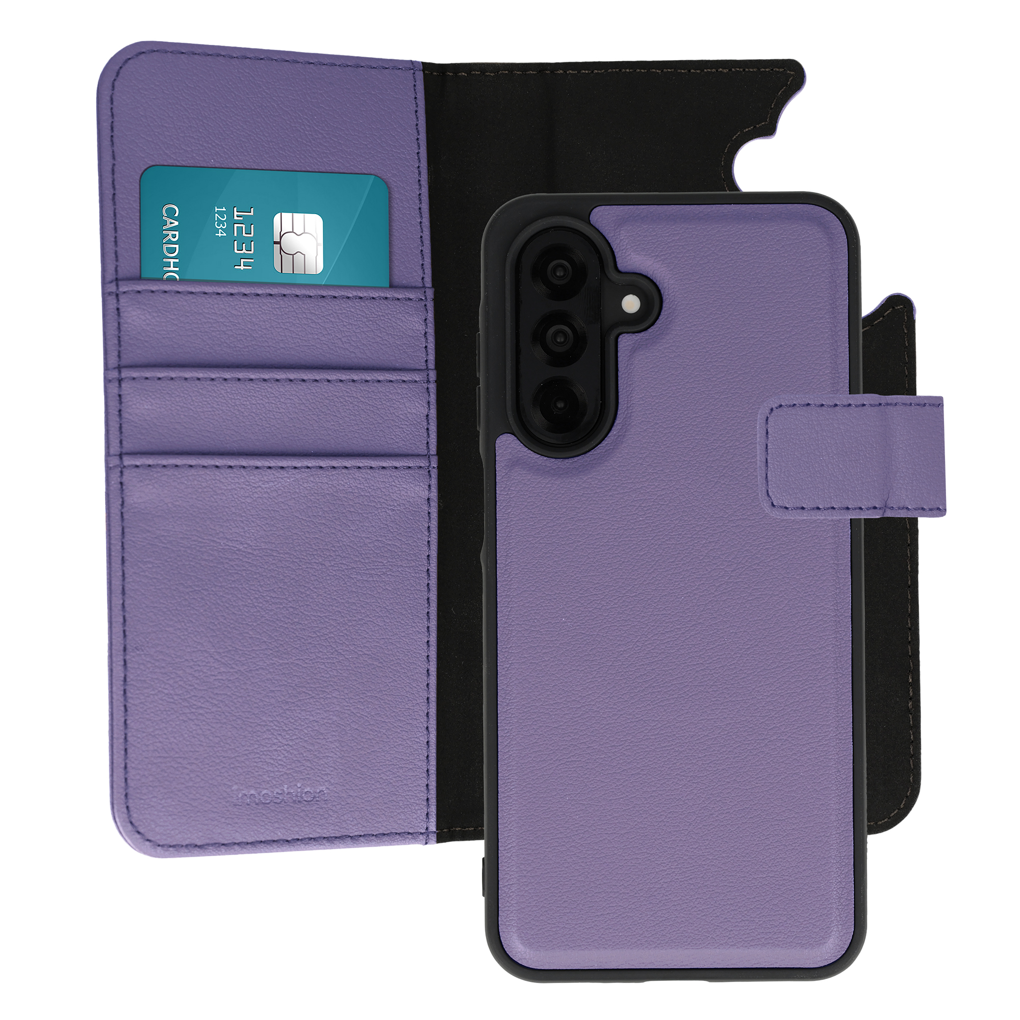 imoshion Étui portefeuille luxe 2-en-1 amovible Samsung Galaxy A26 - Violet