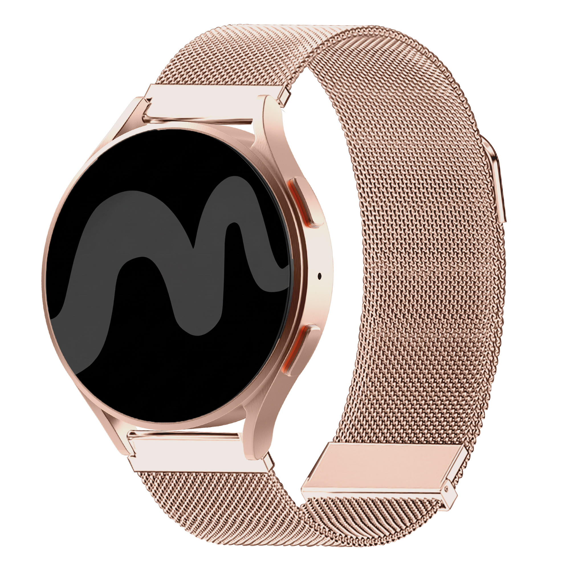 imoshion Milanees magnetisch bandje - Universeel 18 mm aansluiting - Rose Gold