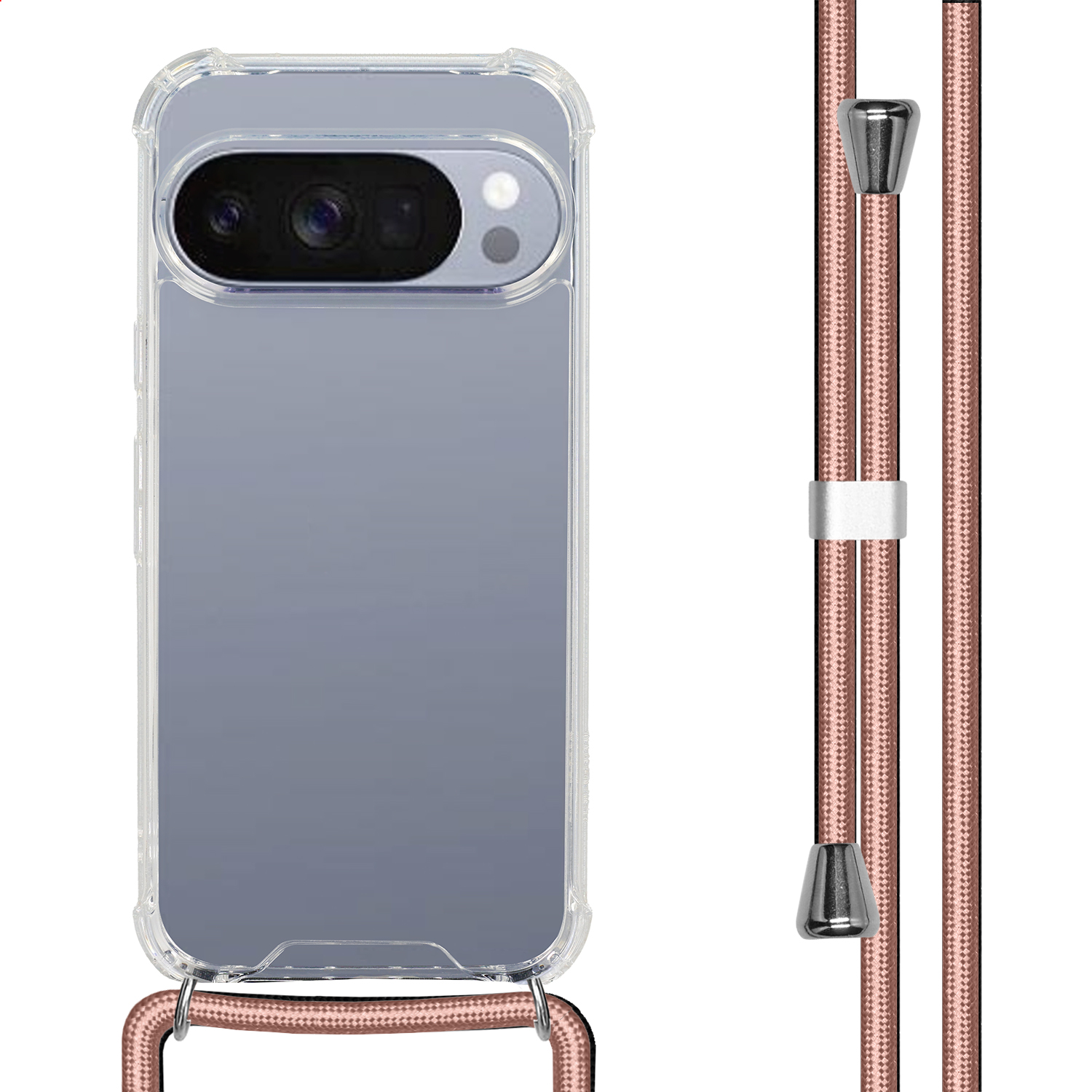 imoshion Coque arrière Transparente avec cordon Google Pixel 11 Pro - Noir