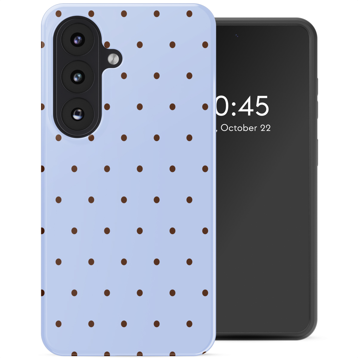 Selencia Vivid Backcover met MagSafe voor de Samsung Galaxy S26 - Happy Dots Digital Sky