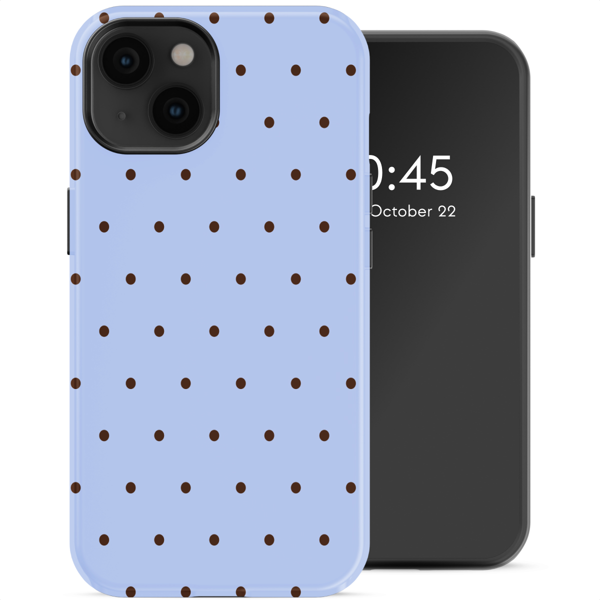 Selencia Vivid Backcover met MagSafe voor de Apple iPhone 14 - Happy Dots Digital Sky