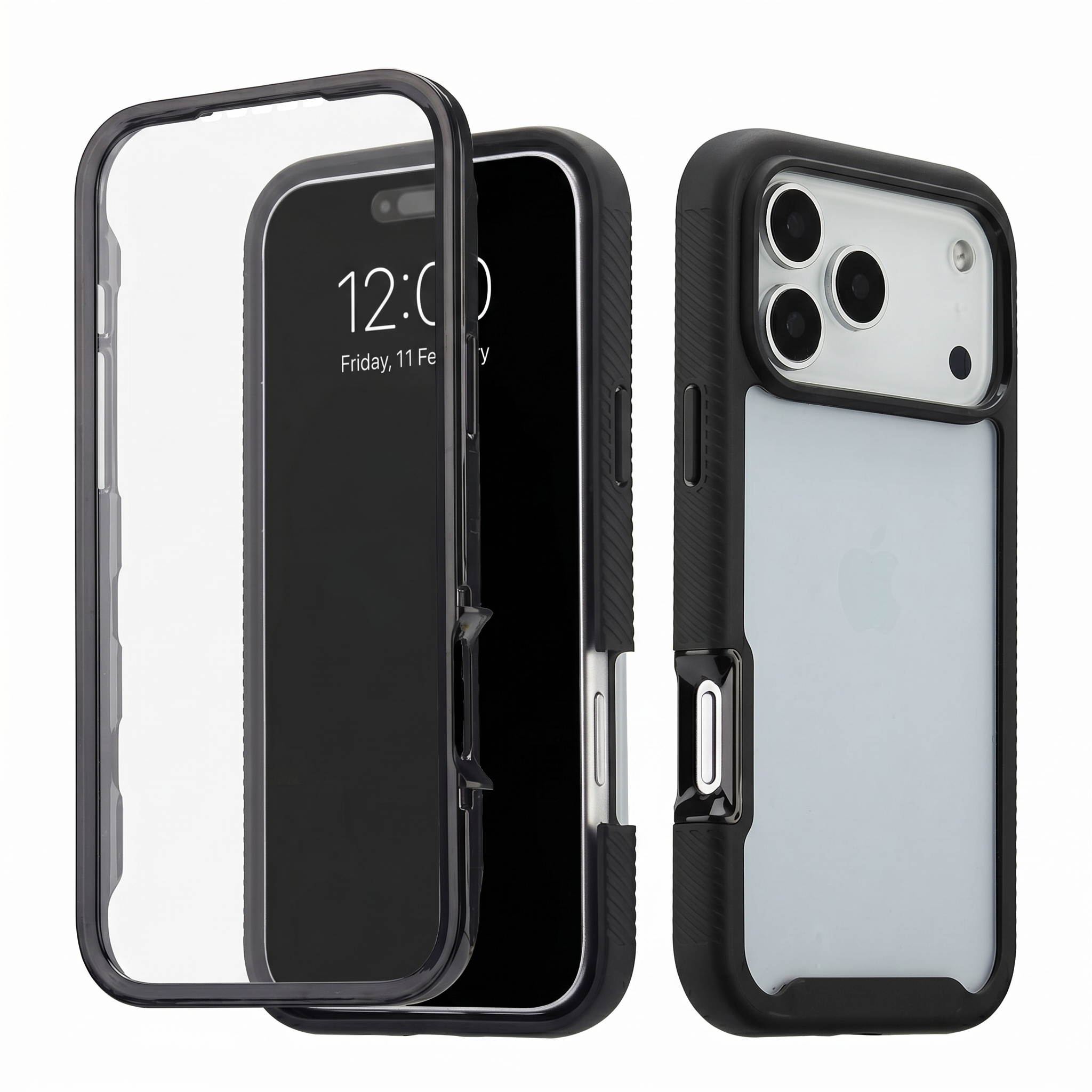 imoshion Coque 360° Full Protective Apple iPhone 18 Pro Max / 17 Pro Max - Noir