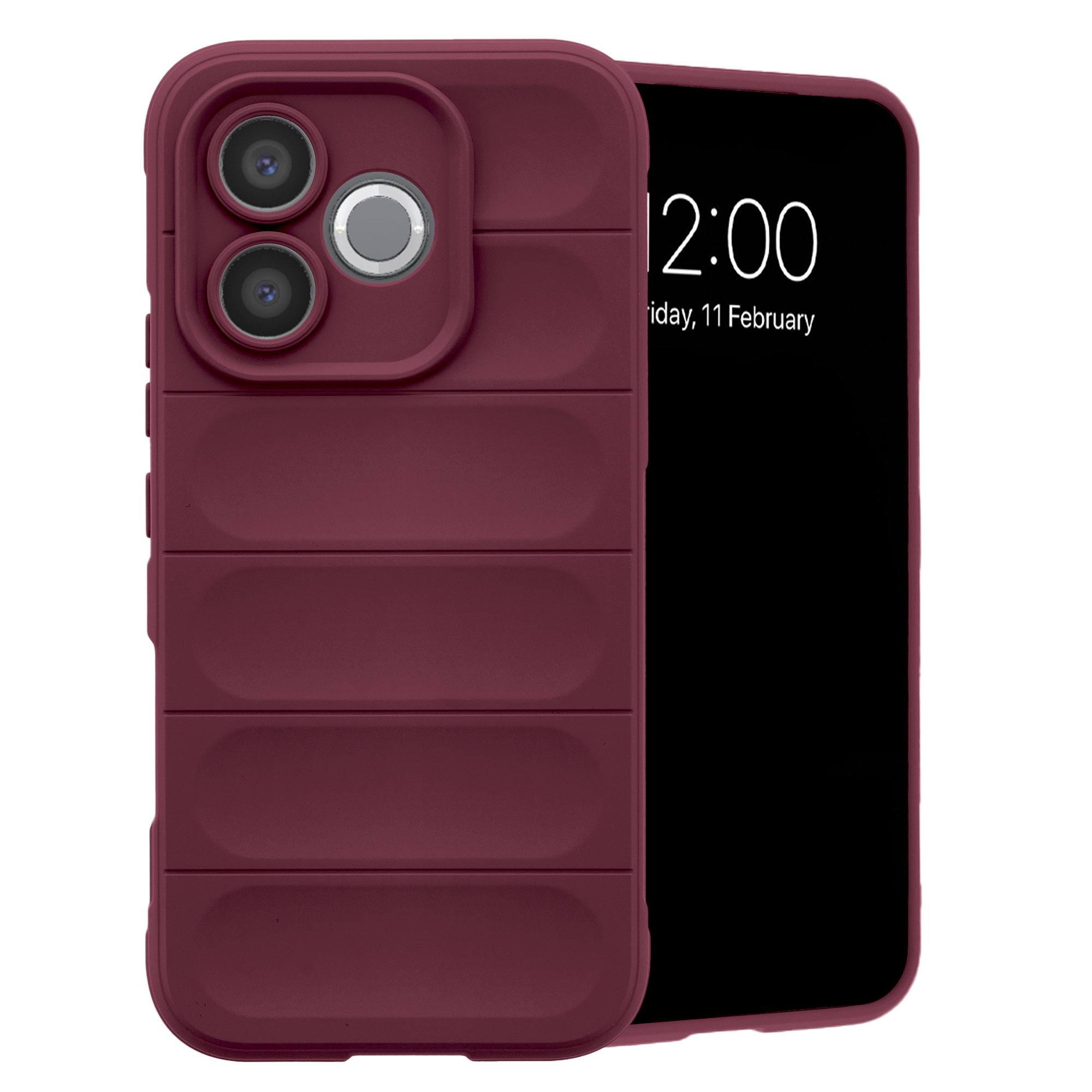 imoshion EasyGrip Backcover Honor 600 Lite - Aubergine