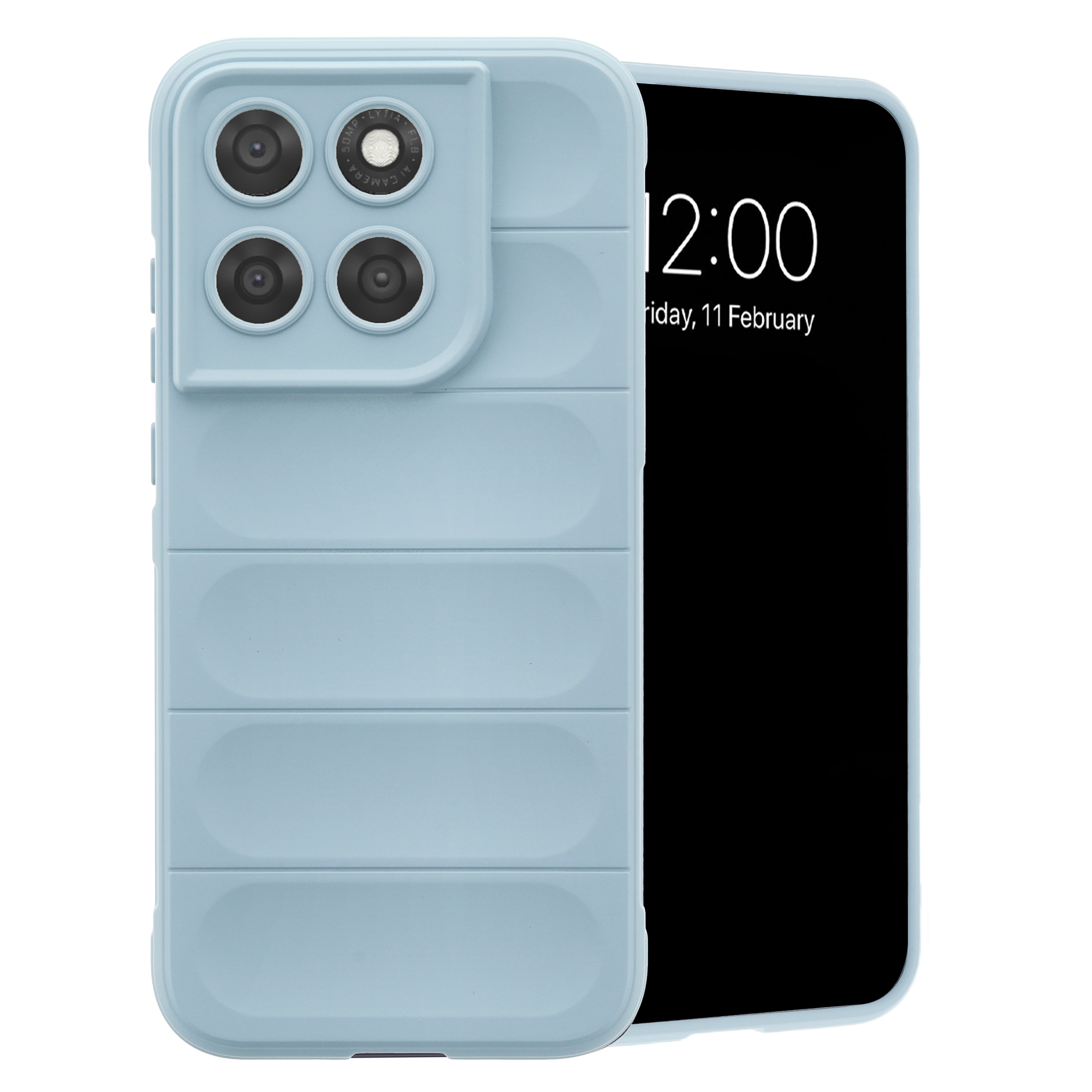 imoshion EasyGrip Backcover Motorola Moto G77 - Bleu clair