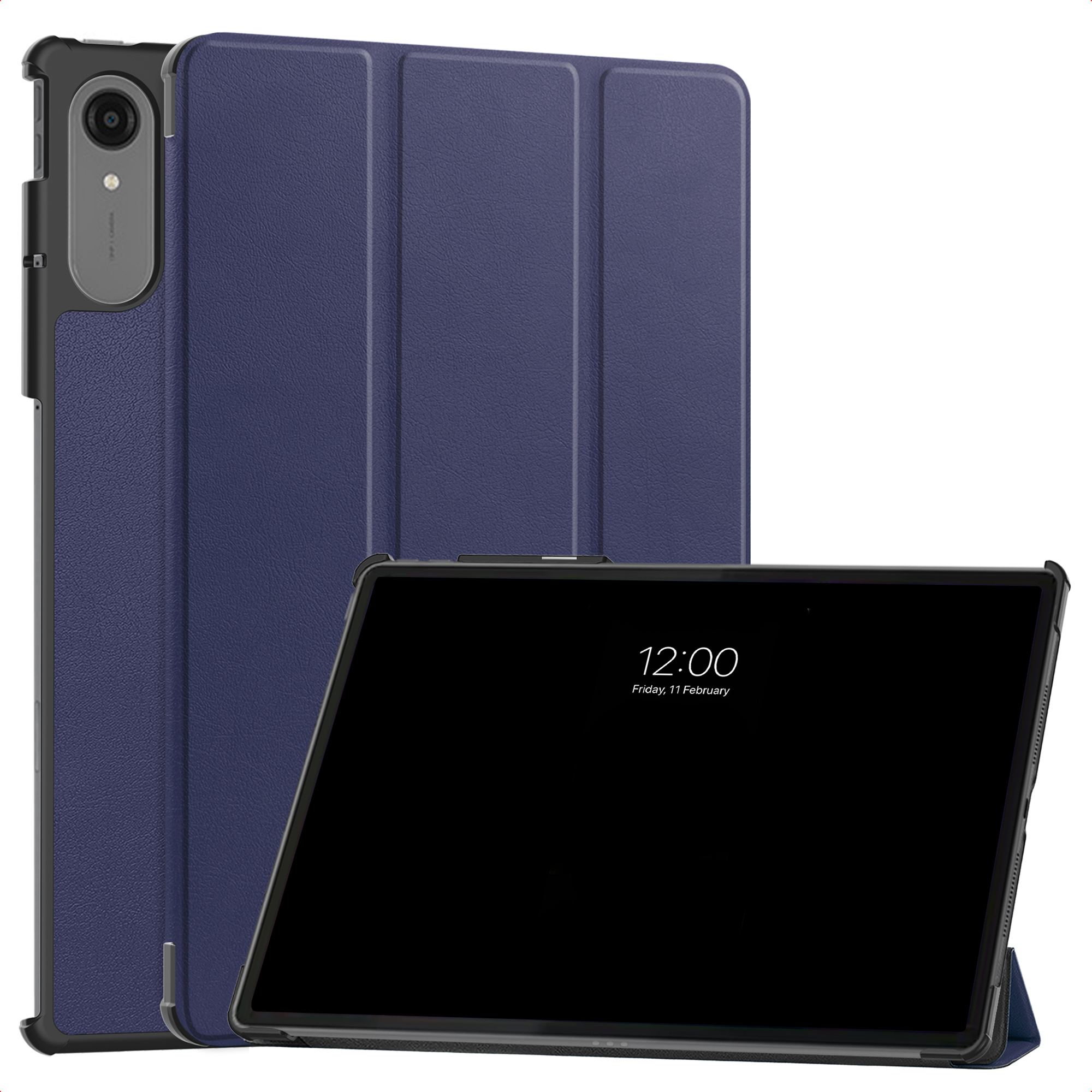 imoshion Coque tablette Trifold Lenovo Idea Tab Pro Gen 2 - Bleu foncé