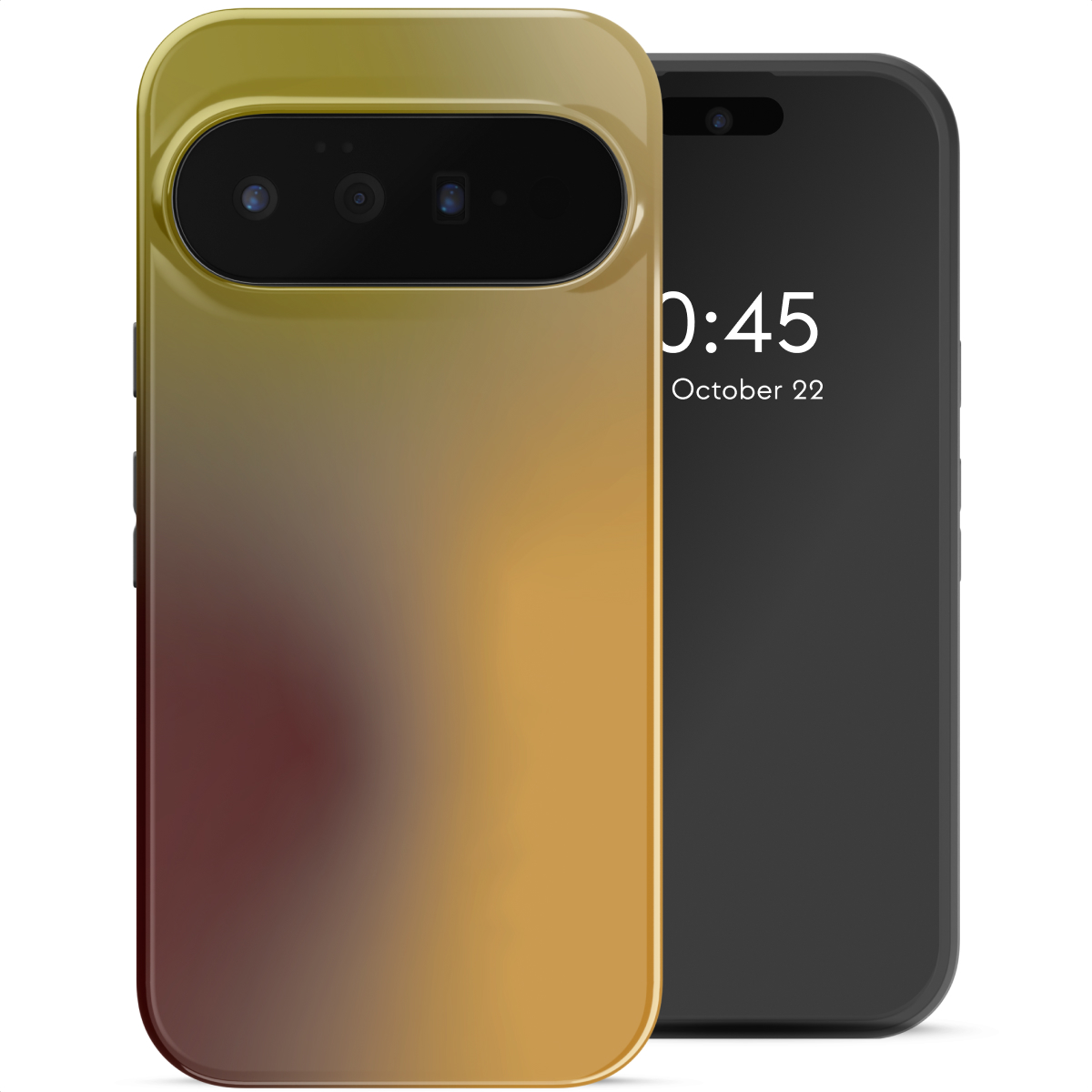 Selencia Vivid Backcover met MagSafe voor de Google Pixel 11 Pro - Gradient Olive Dust