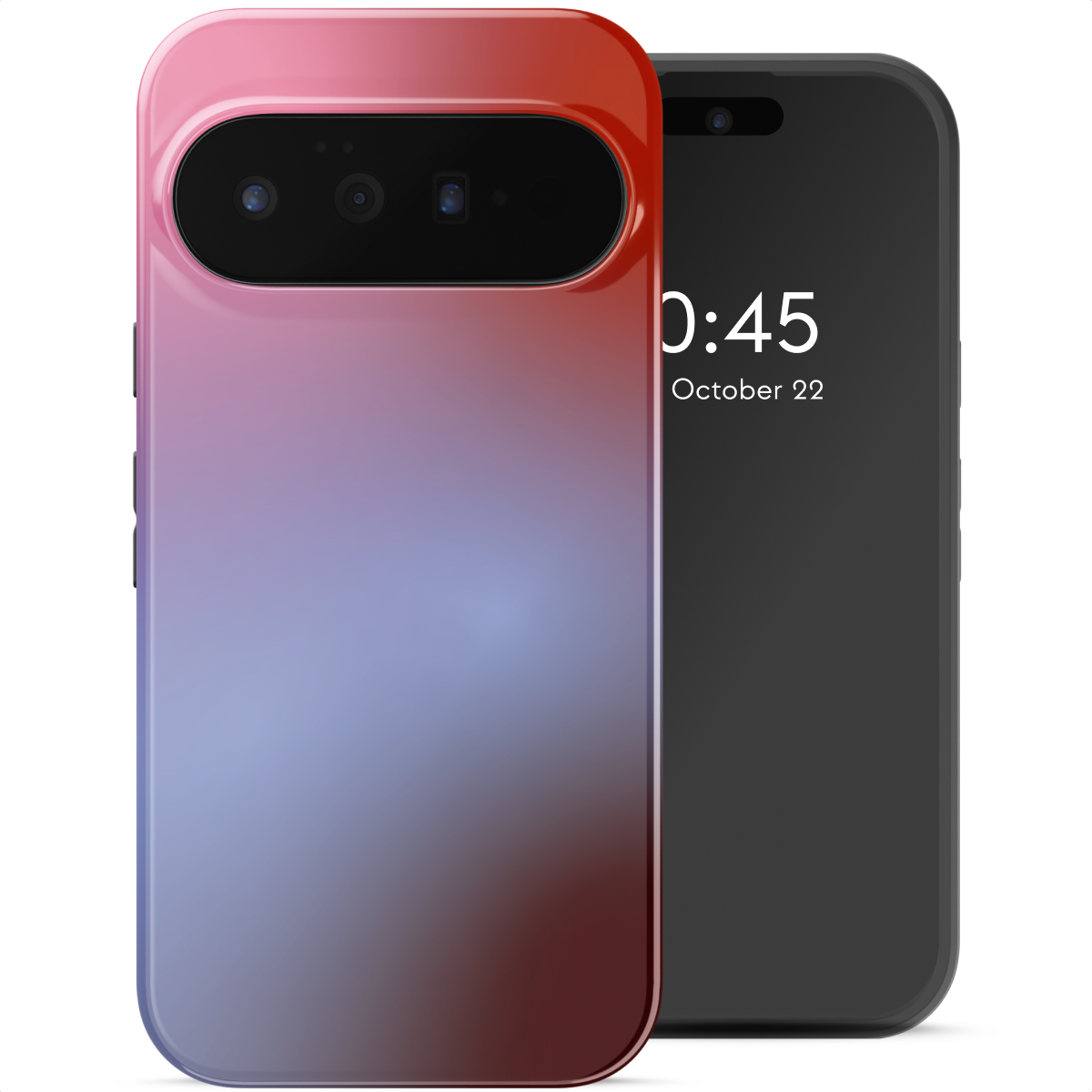 Selencia Vivid Backcover met MagSafe voor de Google Pixel 11 - Gradient Soft Blush