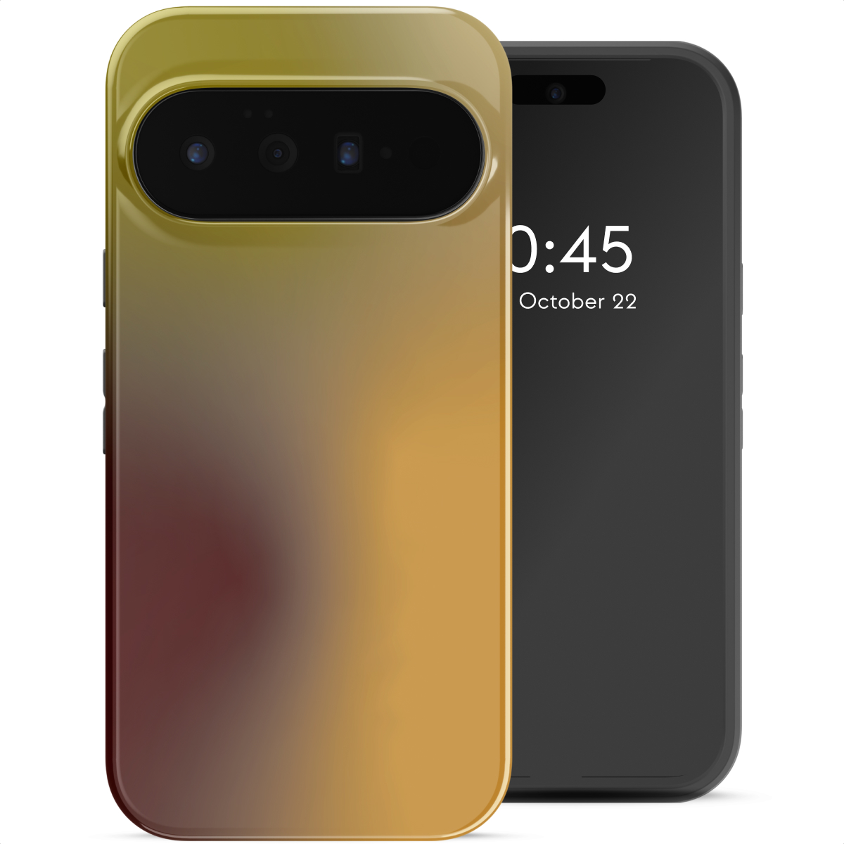 Selencia Vivid Backcover met MagSafe voor de Google Pixel 11 - Gradient Olive Dust