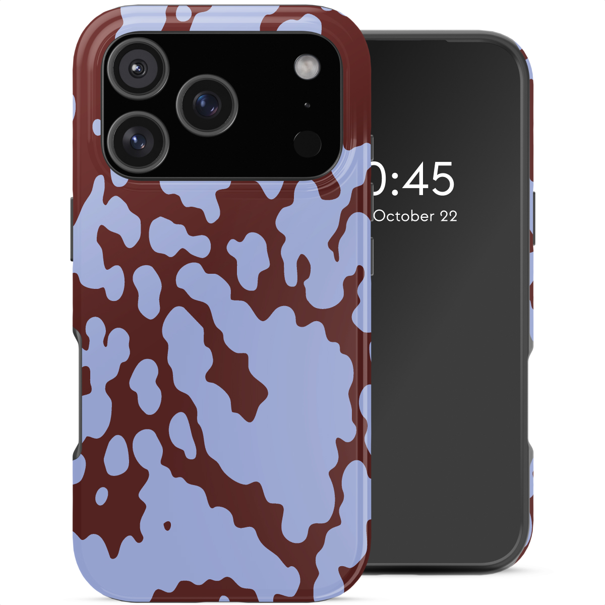 Selencia Vivid Backcover voor de Apple iPhone 18 Pro Max / 17 Pro Max - Moo'd Lavender Glow