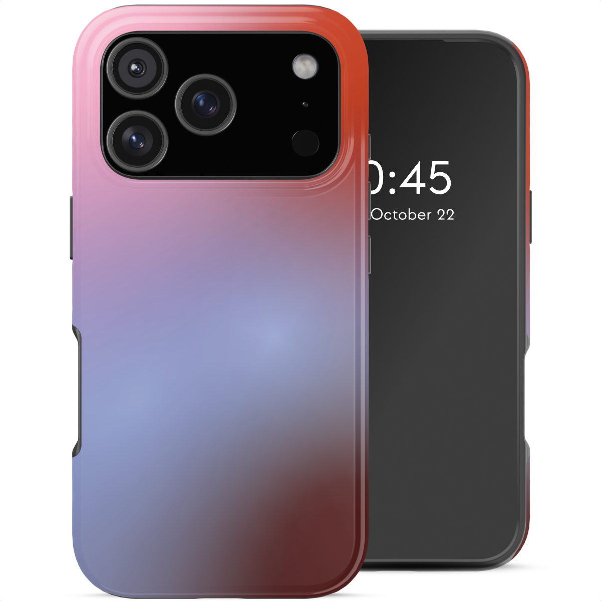Selencia Vivid Backcover voor de Apple iPhone 18 Pro Max / 17 Pro Max - Gradient Soft Blush