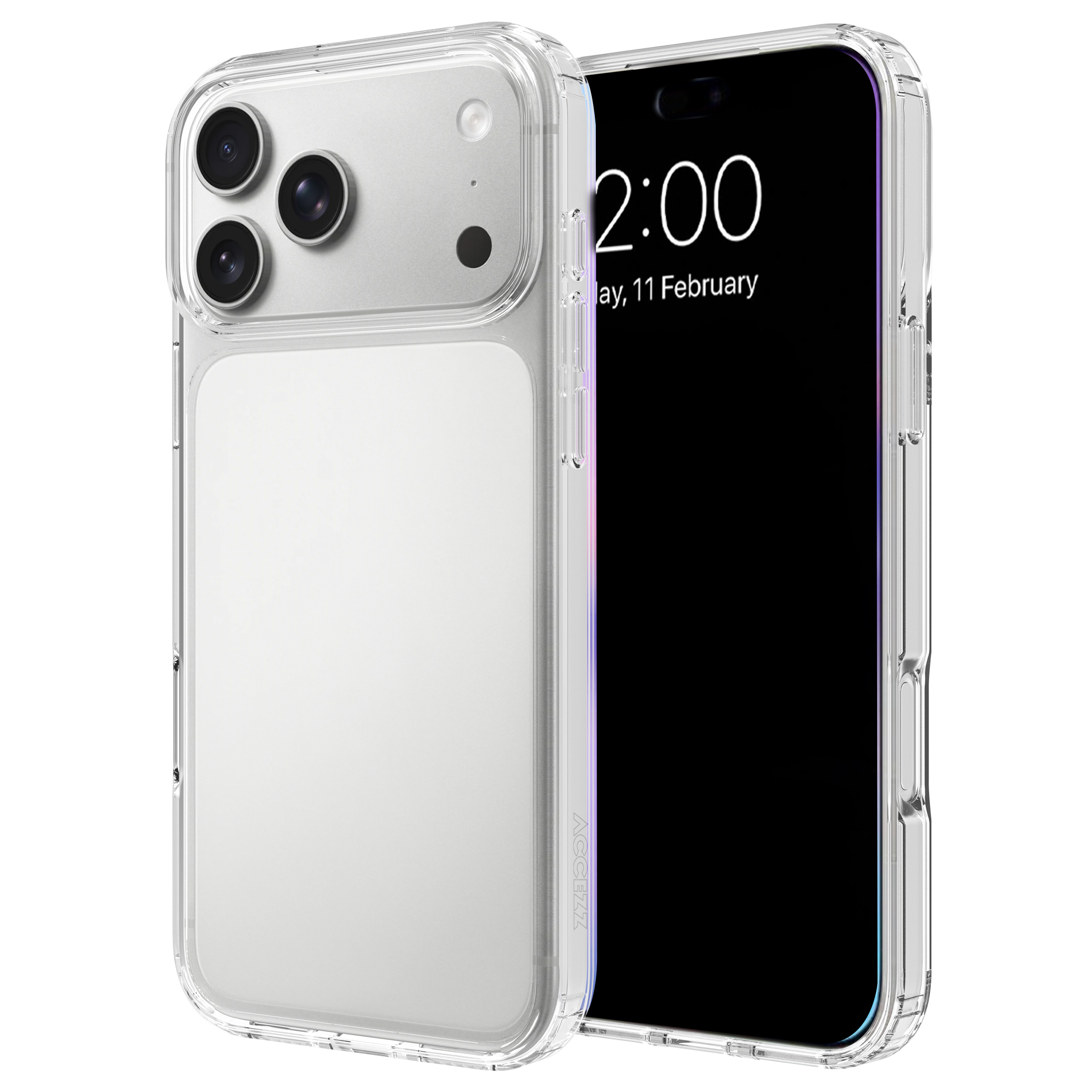 Accezz Xtreme Impact Backcover voor de Apple iPhone 18 Pro Max / 17 Pro Max - Transparant