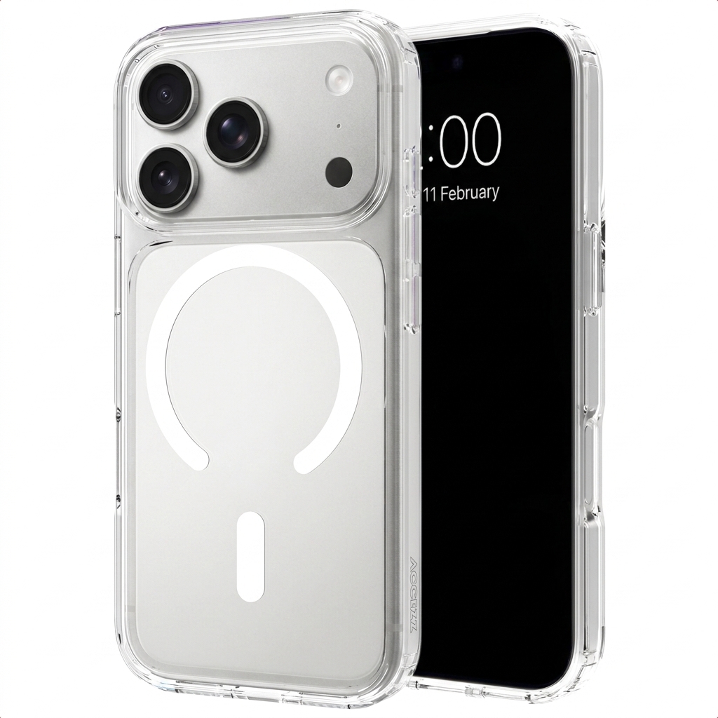 Accezz Xtreme Impact Backcover met MagSafe voor de Apple iPhone 18 Pro / 17 Pro - Transparant