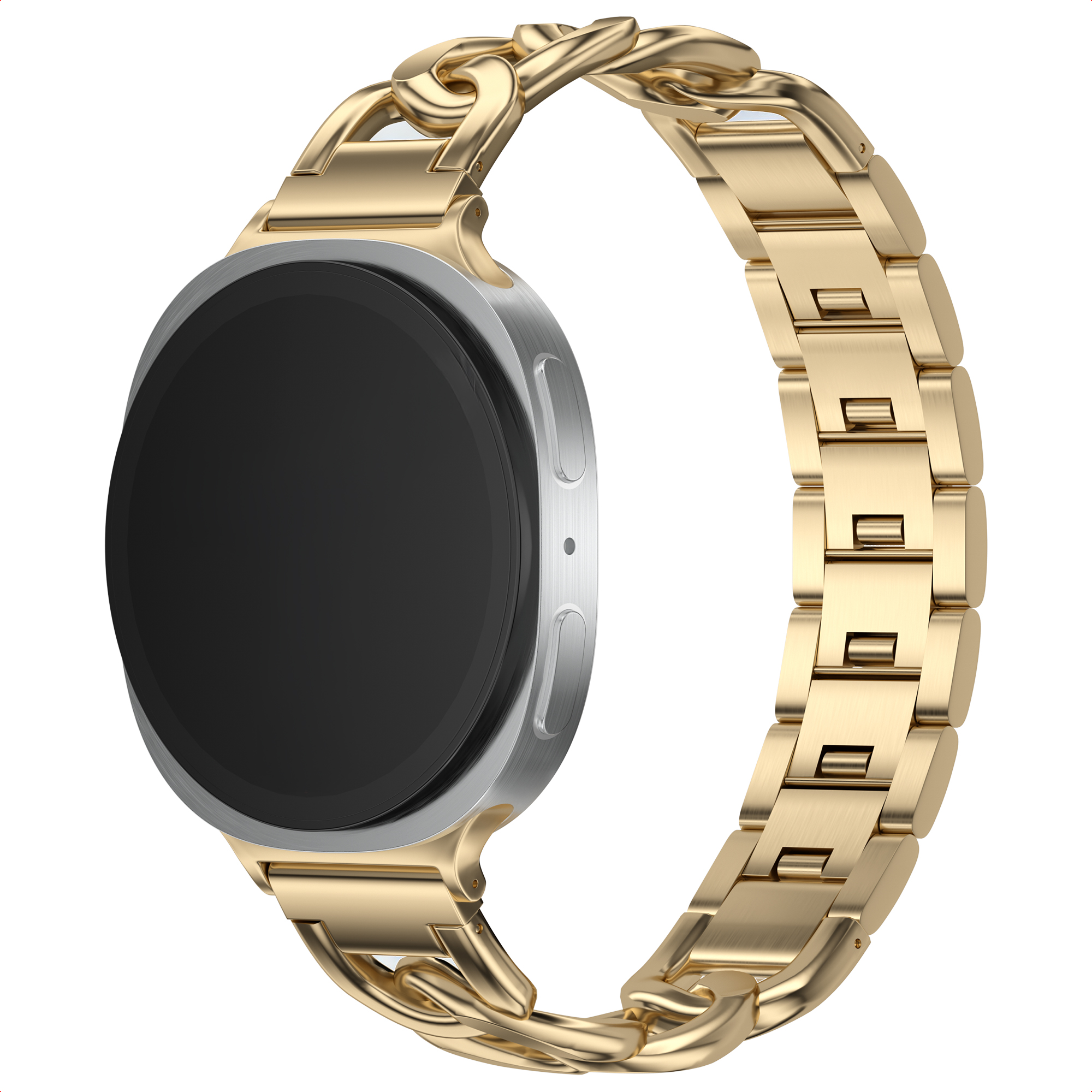 Selencia Bracelet Chain pour Samsung Galaxy Watch 9 (40/44mm) / Watch 8 (40/44mm) / Classic (46mm) - Doré