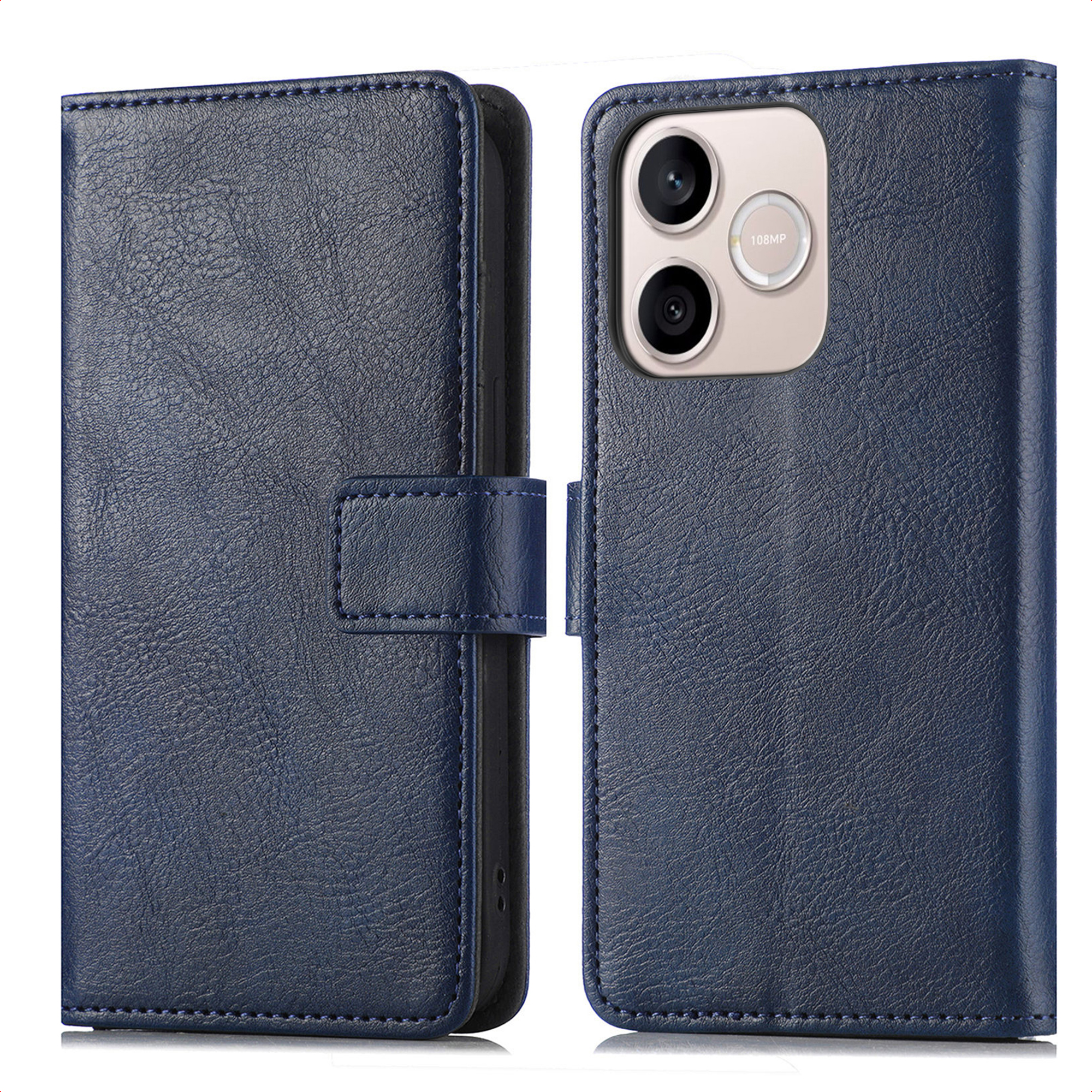 imoshion Luxe Bookcase voor de Honor 600 Lite - Donkerblauw