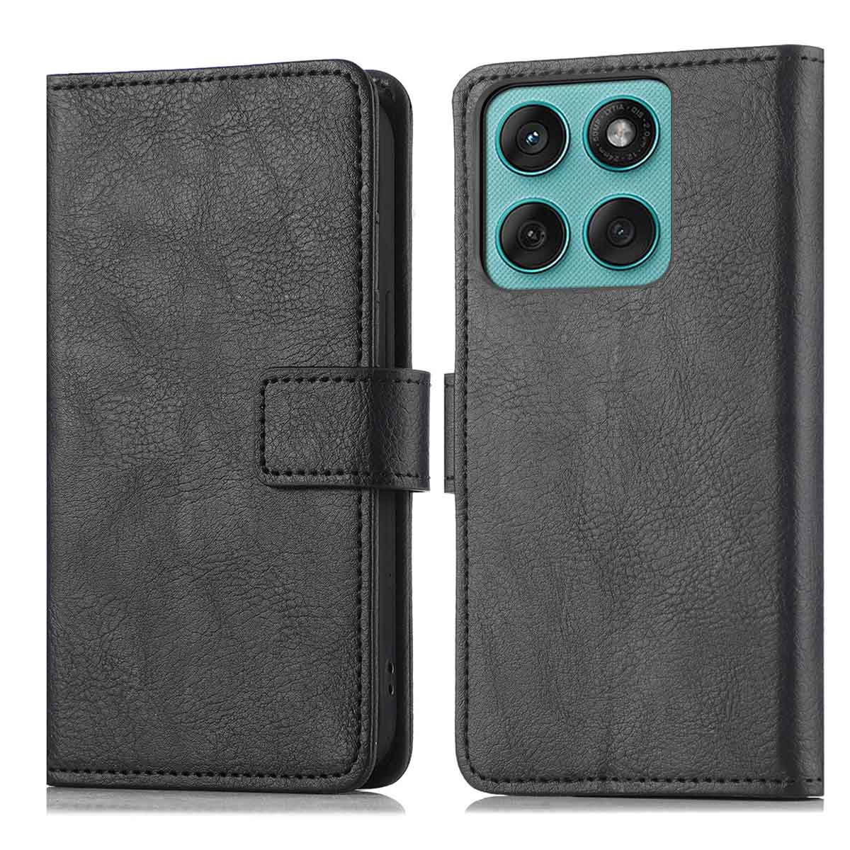 imoshion Luxe Bookcase voor de Motorola Edge 60 Fusion - Zwart