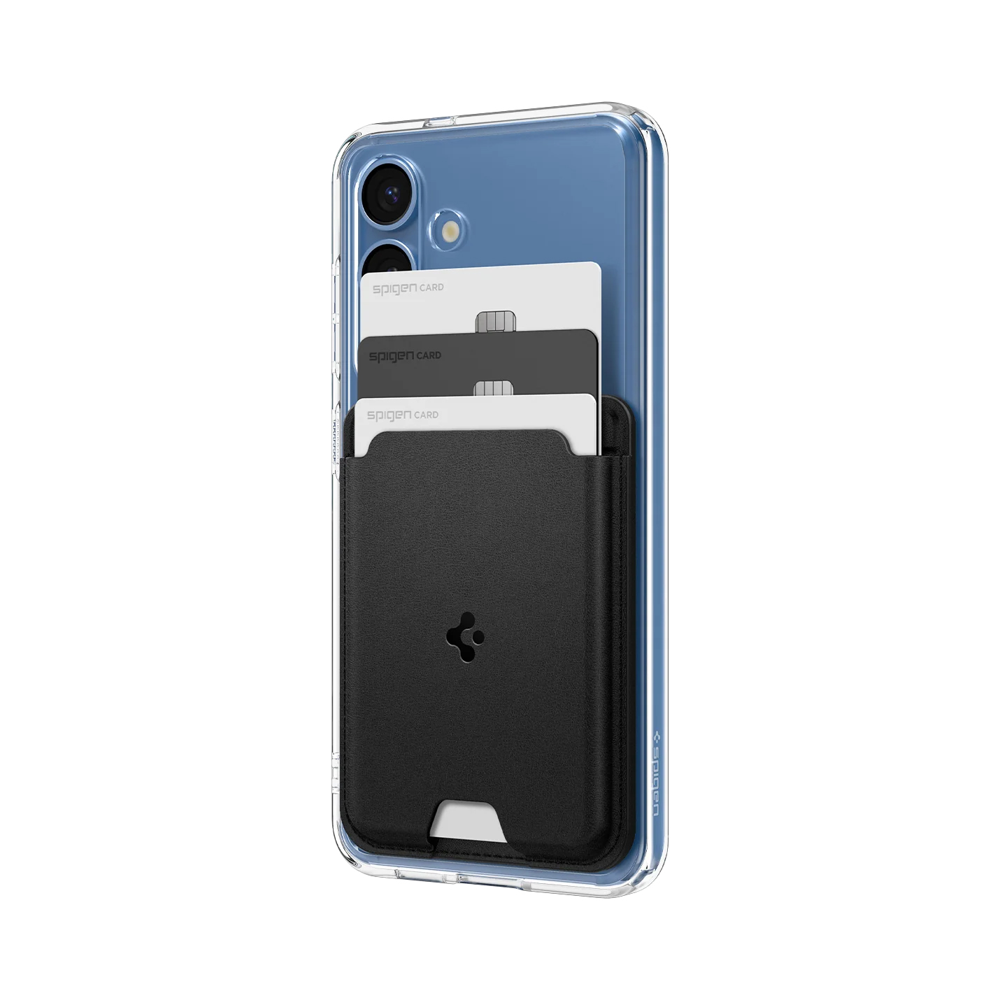 Spigen Magnetic Cardholder Valentinus voor Samsung Magnetic Case - 3 kaarten - Black