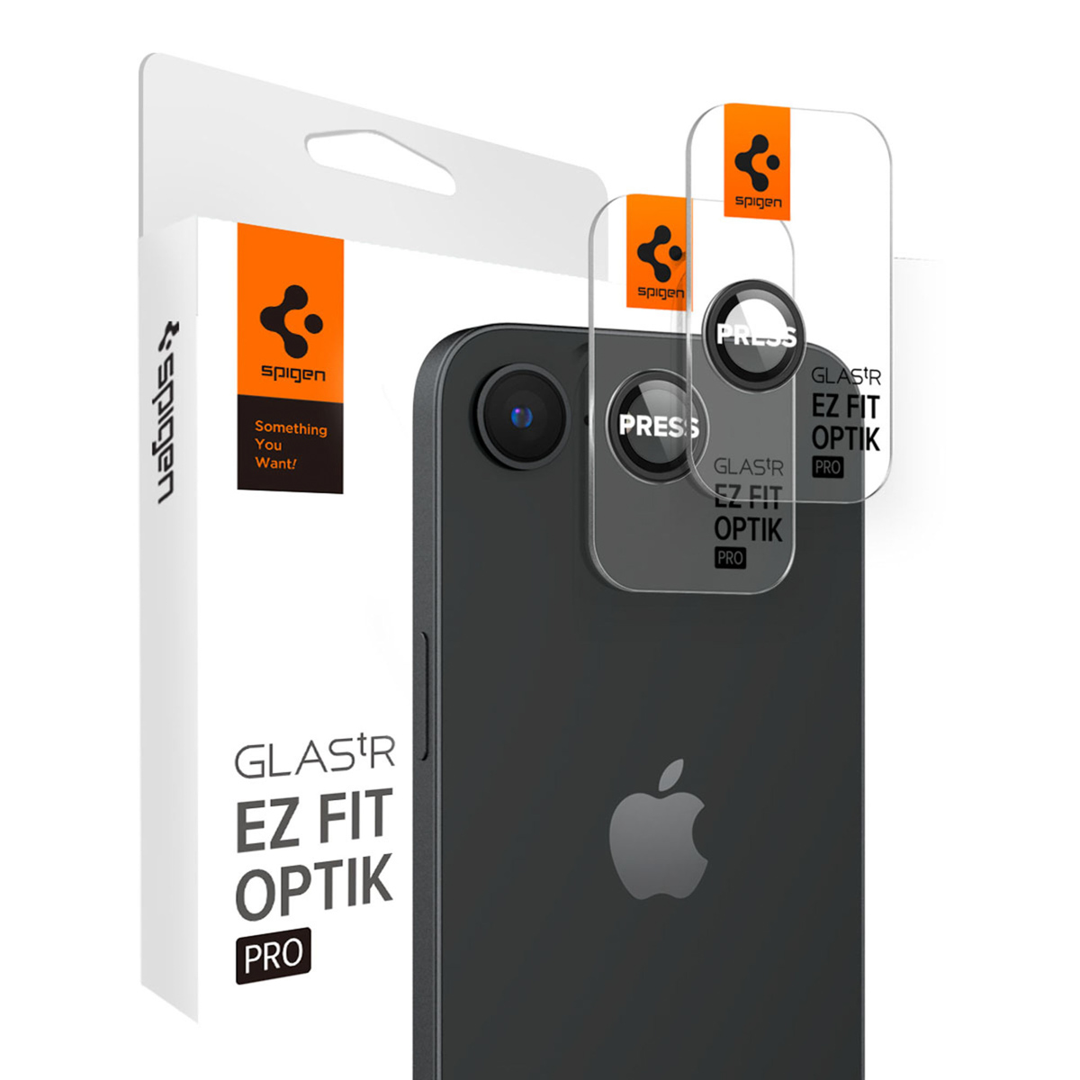 Spigen Optik Pro EZ Fit Lens Protector - Cameralens bescherming (2-pack) voor de Apple iPhone 17e / 16e