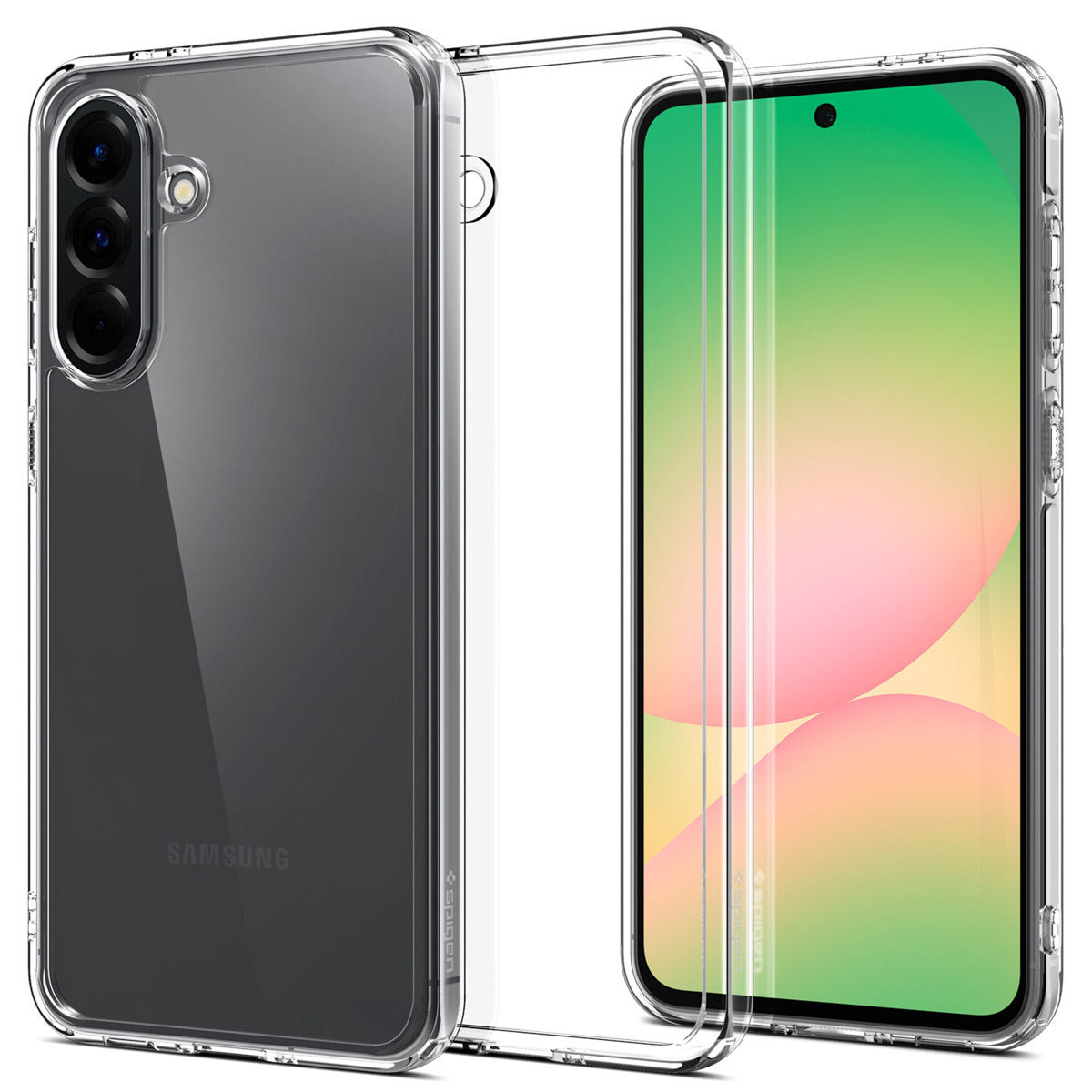 Spigen Coque Ultra Hybrid pour Samsung Galaxy A56 - Crystal Clear