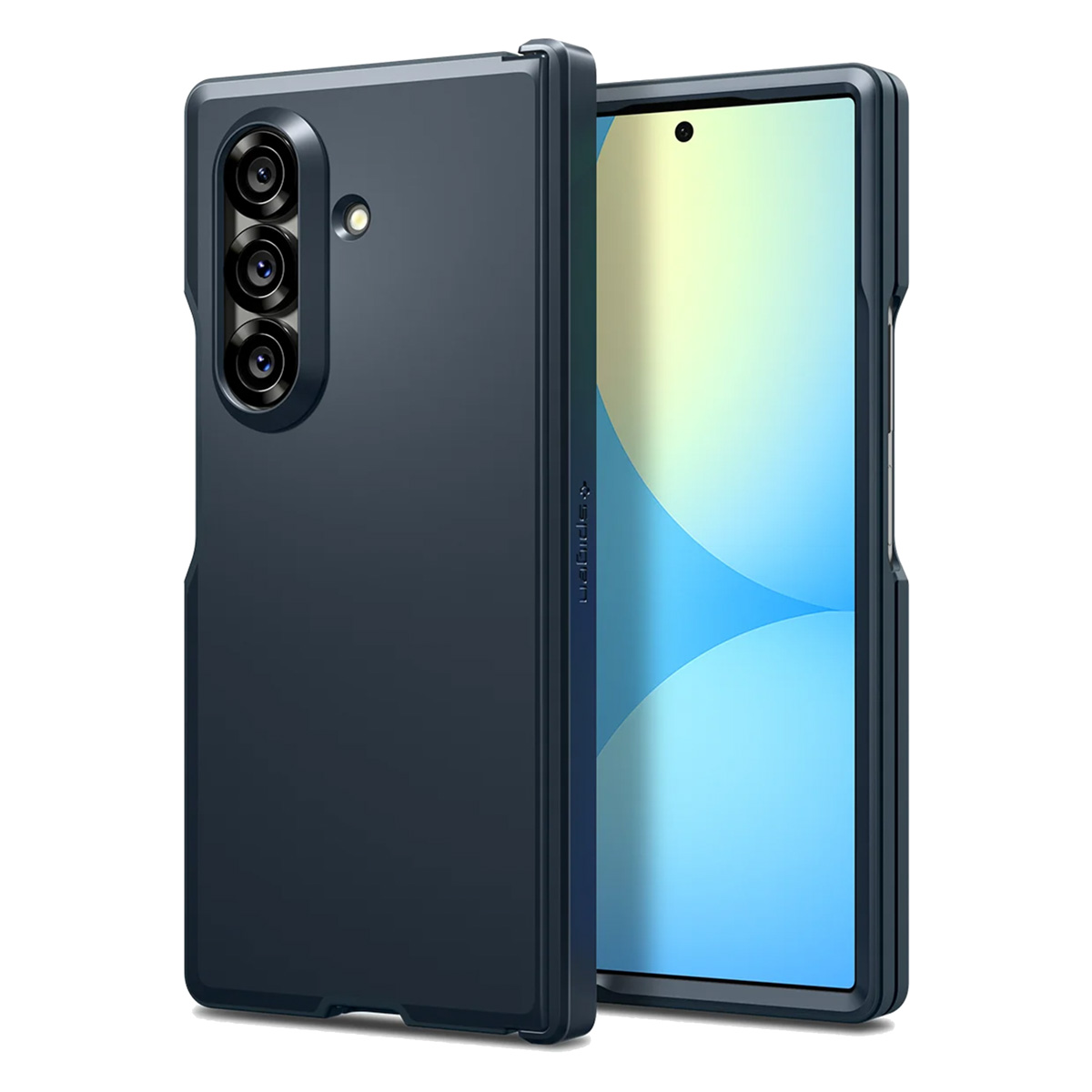 Spigen Coque Tough Armor Pro MagFit Samsung Galaxy Z Fold 7 - Metal Slate