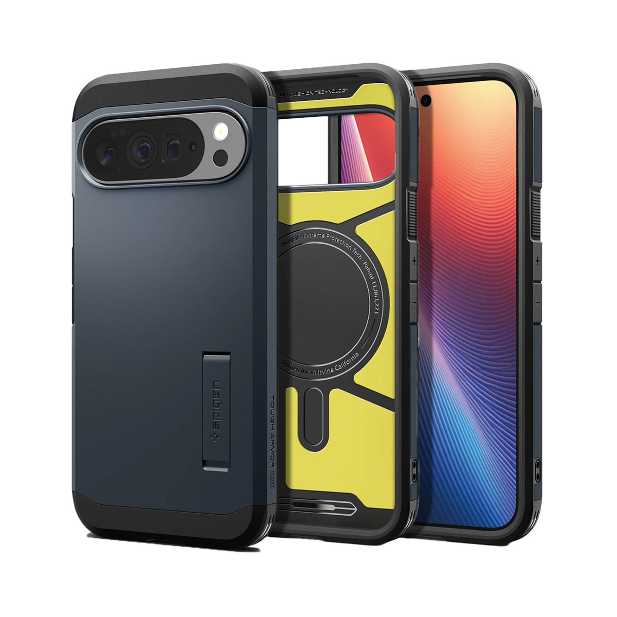 Spigen Coque Tough Armor MagSafe Google Pixel 10 Pro XL - Metal Slate
