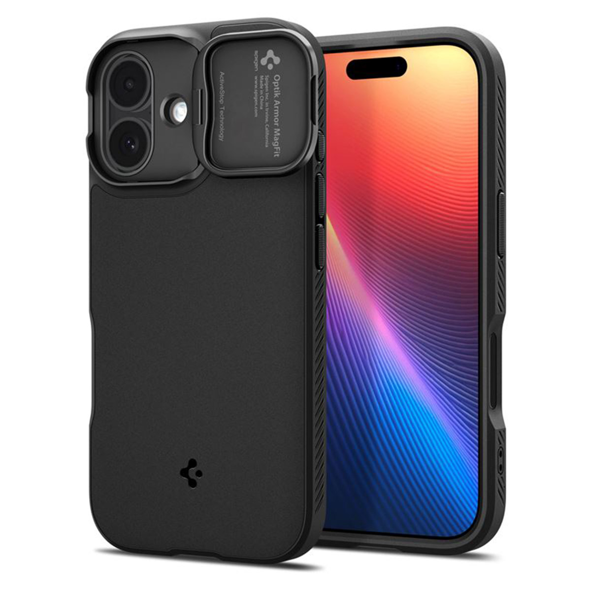 Spigen Optik Armor MagSafe Apple iPhone 17 - Black