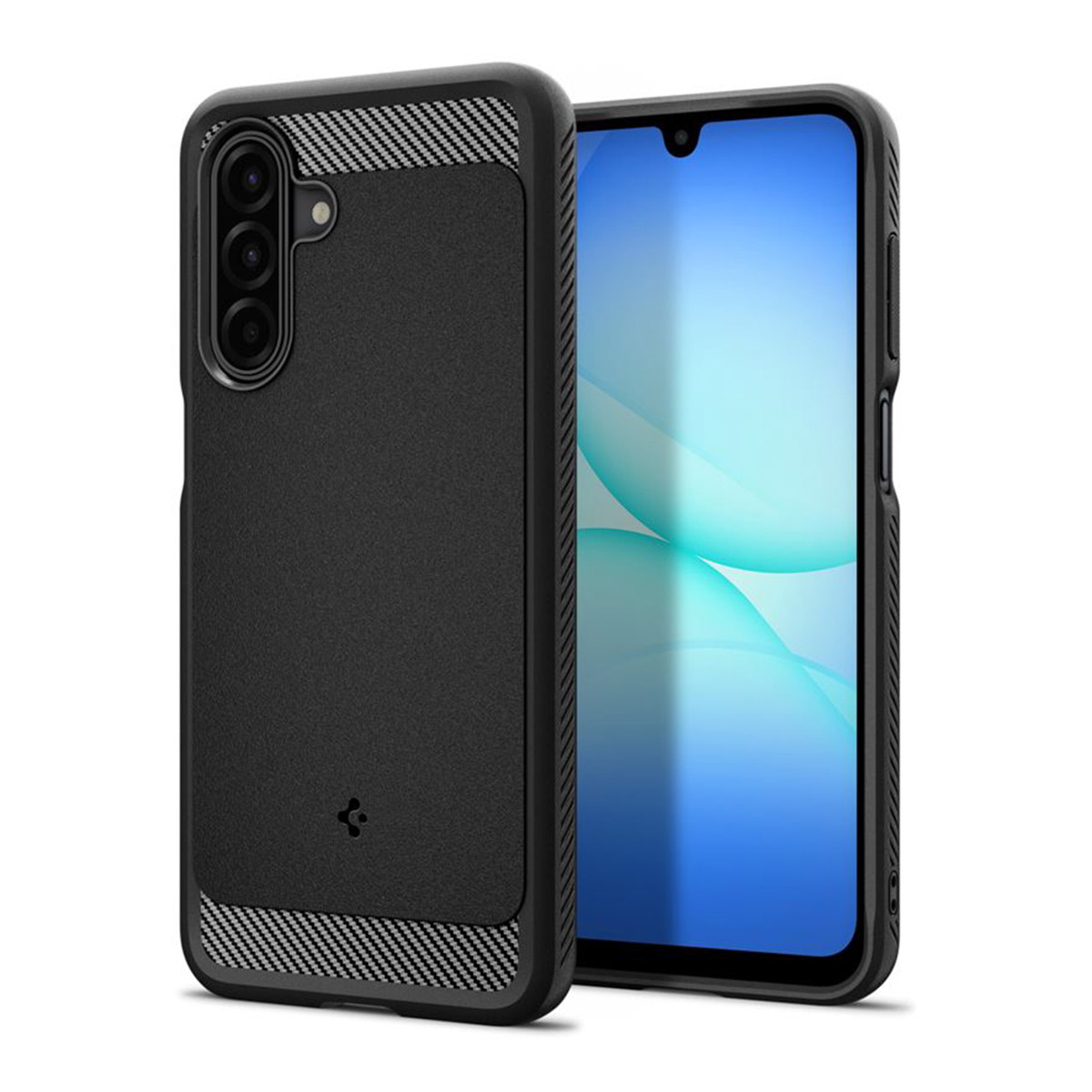 Spigen Coque Rugged Armor Samsung Galaxy A17 (5G) / (4G) - Matte Black