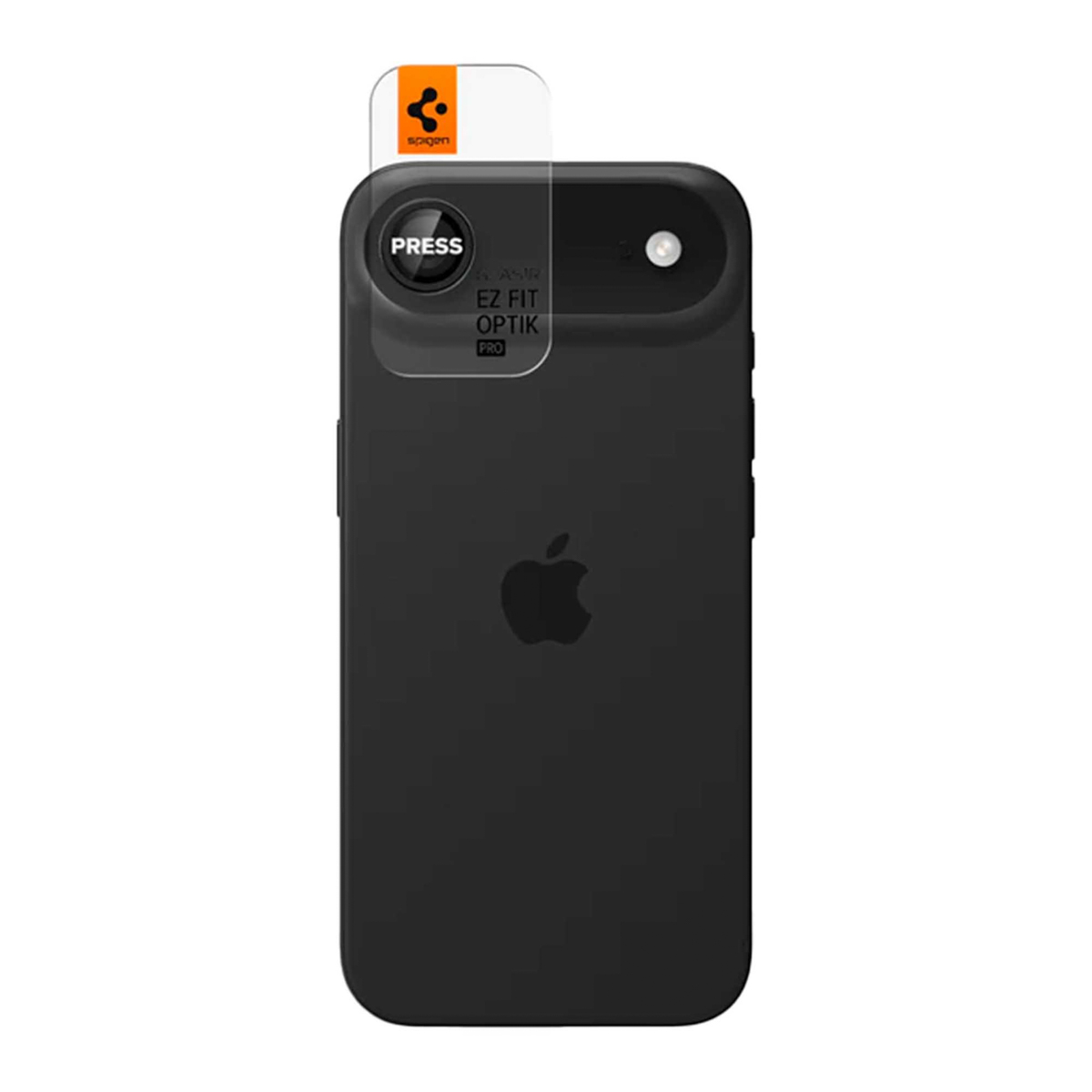 Spigen Optik Pro EZ Fit Lens Protector - Cameralens bescherming (2-pack) voor de Apple iPhone Air - Crystal Silver
