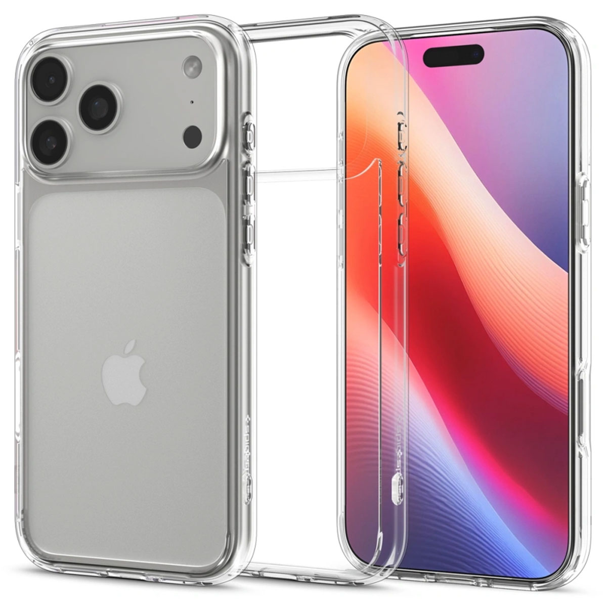 Spigen Ultra Hybrid Backcover voor de Apple iPhone 17 Pro Max - Crystal Clear