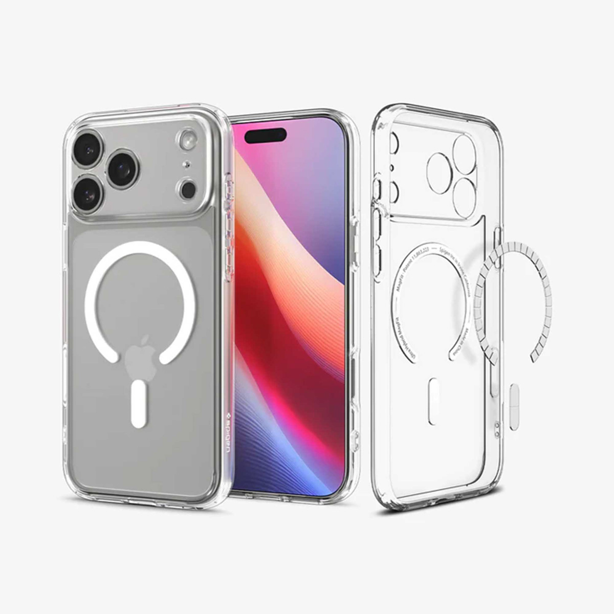Spigen Coque Ultra Hybrid MagSafe Apple iPhone 17 Pro Max - Clear / White