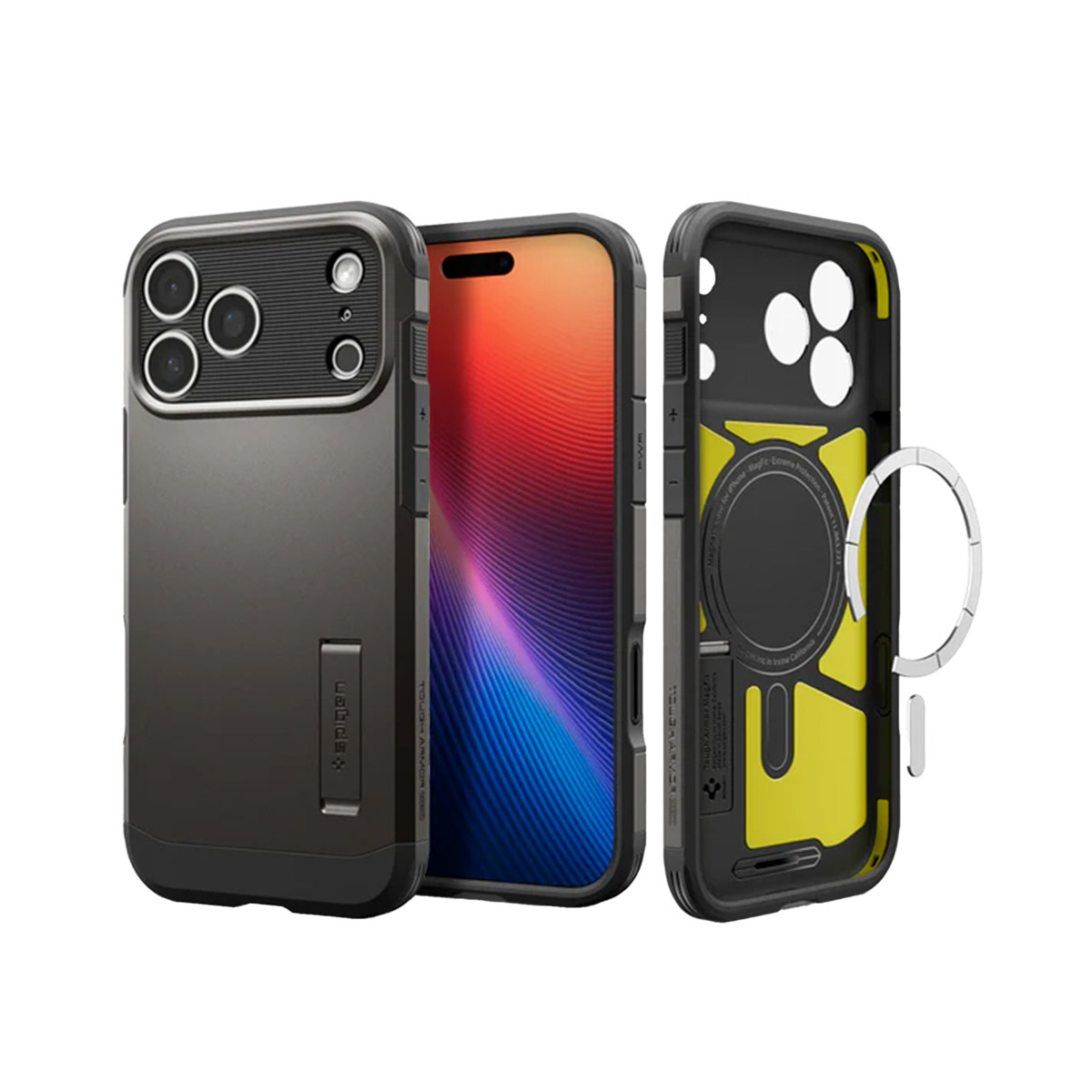 Spigen Coque Tough Armor MagSafe Apple iPhone 17 Pro Max - Gunmetal
