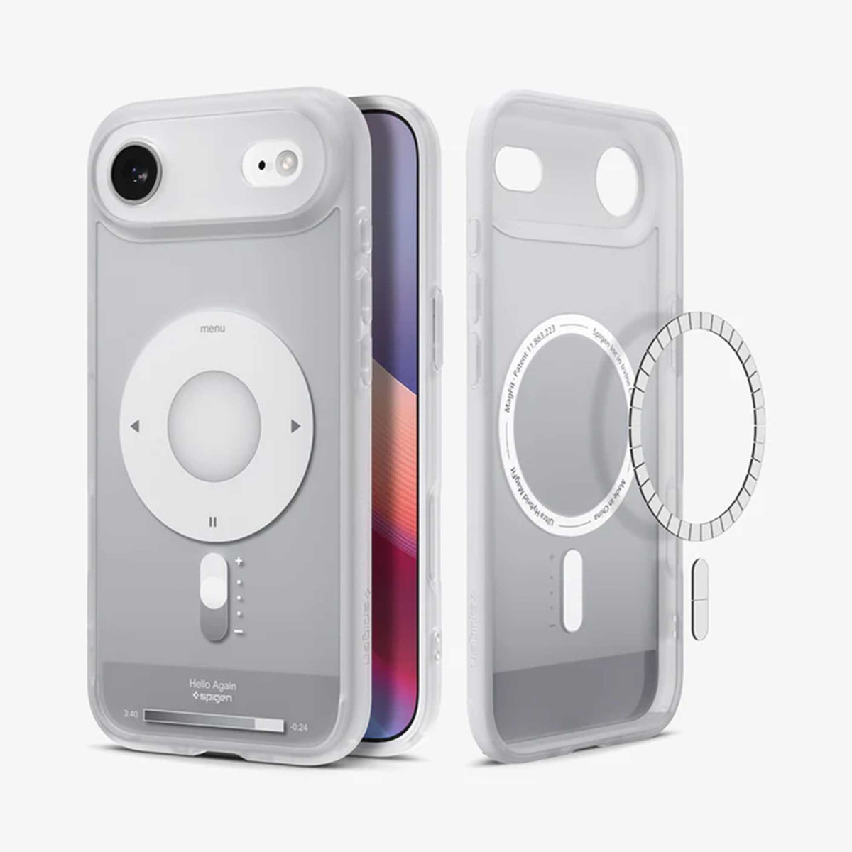 Spigen Coque Ultra Hybrid MagSafe Apple iPhone Air - Classic Silver
