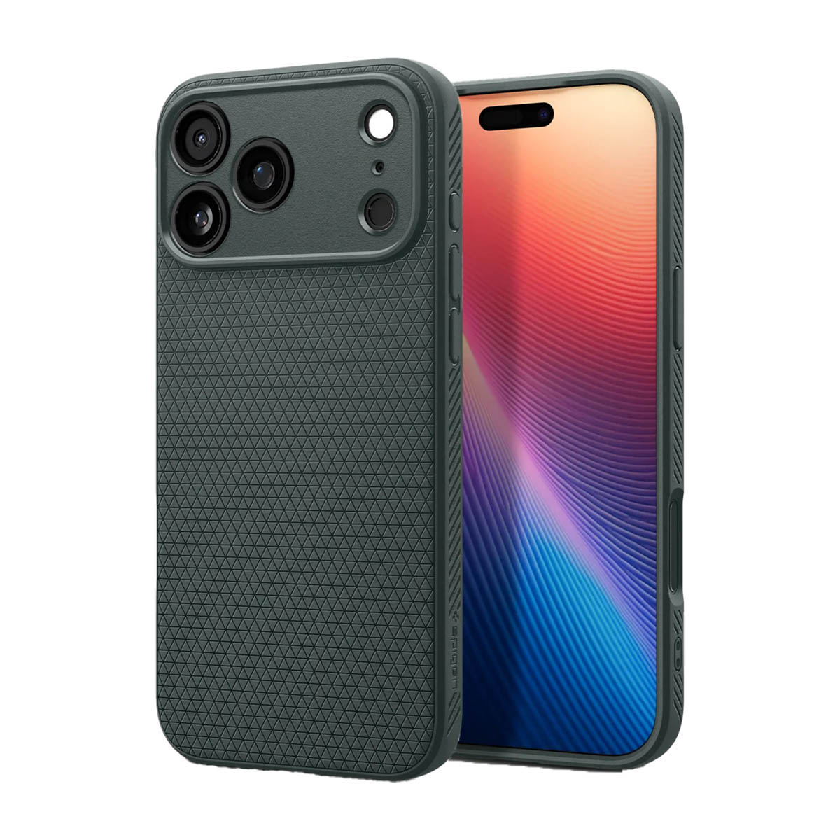 Spigen Coque Liquid Air™ Apple iPhone 17 Pro - Abyss Green