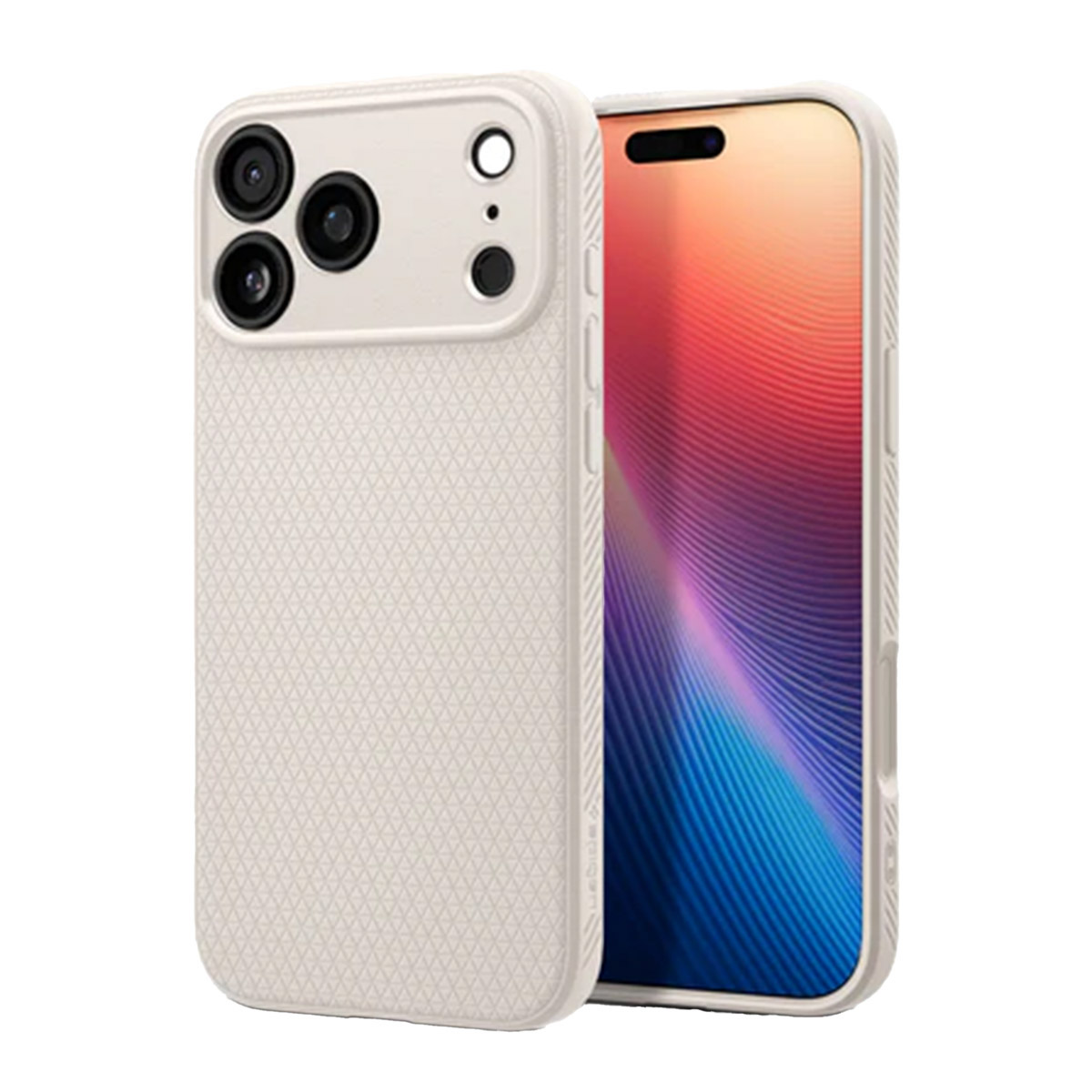 Spigen Coque Liquid Air™ Apple iPhone 17 Pro - Natural Titanium